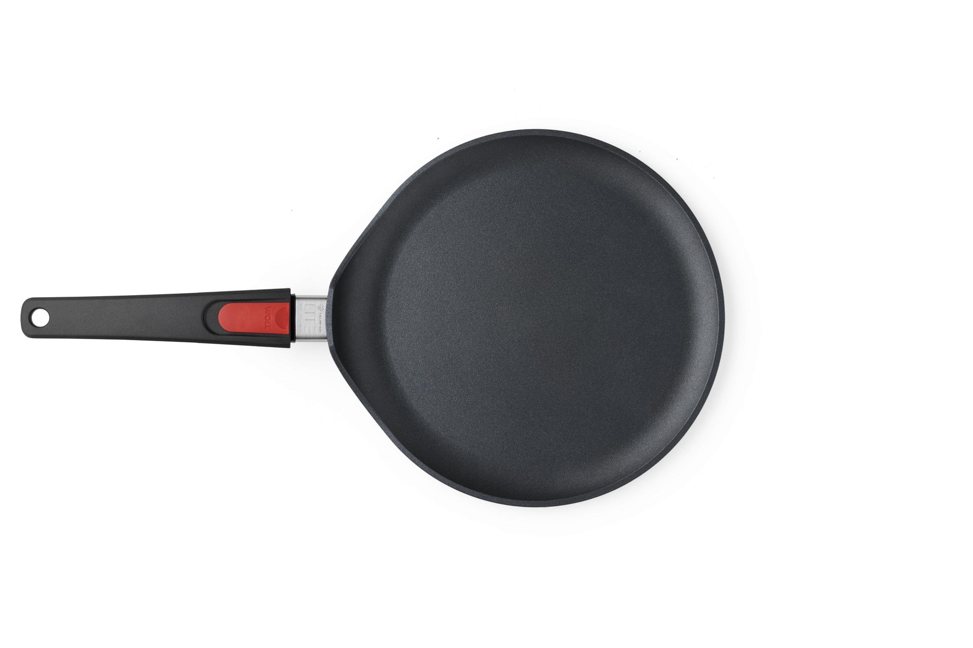 1226DPS_1226DPI_Overhead Diamond Lite Guss-Crêpepfanne Draufsicht | Stiel - Abnehmbar | Ceran, Gas, Elektro, Halogen | 26cm