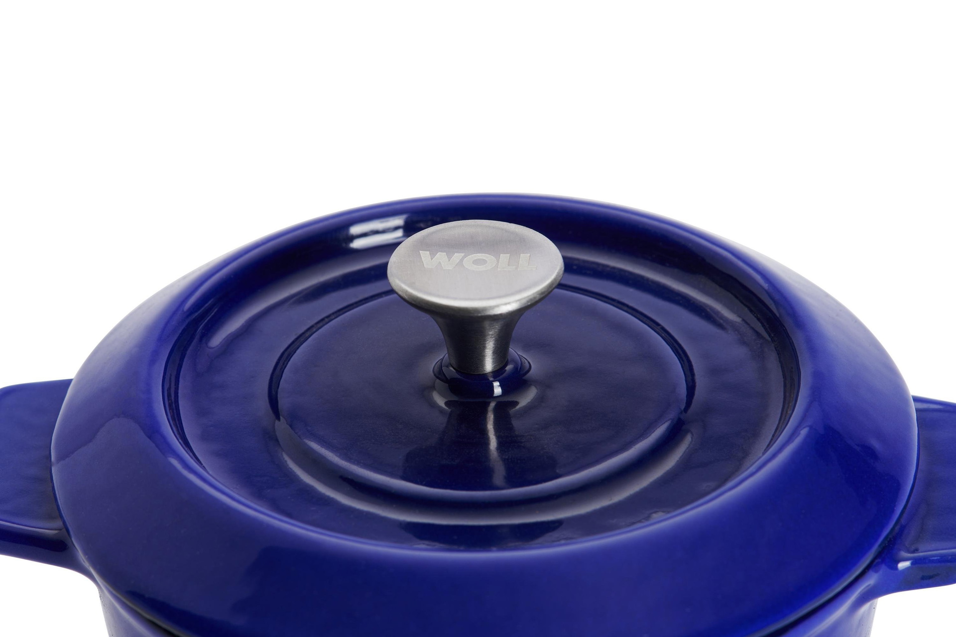 Iron Guss-Mini-Kasserolle mit&nbsp;Deckel, 2-tlg. Detailansicht | Cobalt Blue | Alle Herdarten inkl. Induktion | 10cm