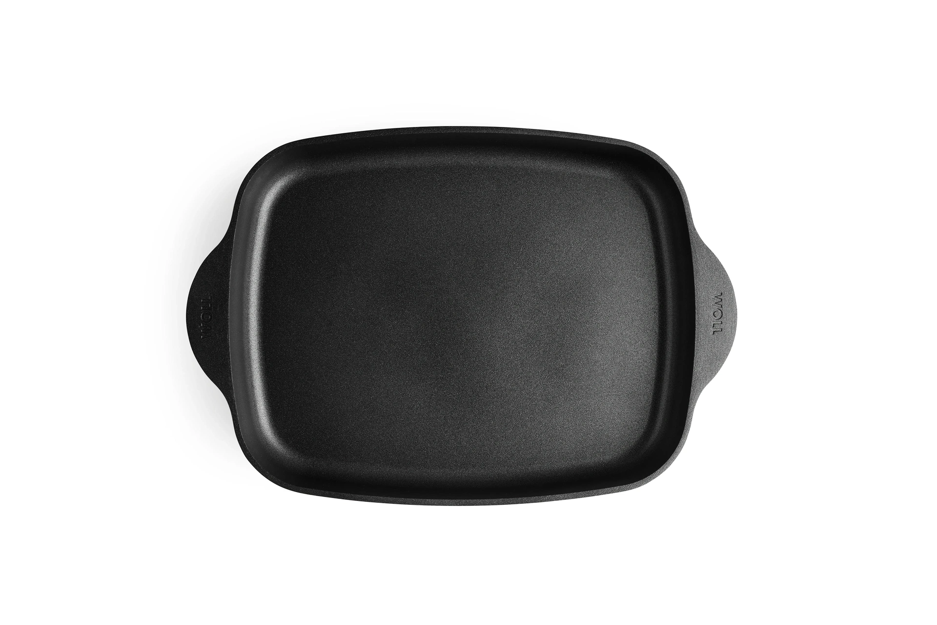 Flacher Eco-Logic-QXR-Bräter von oben Flacher Eco-Logic-QXR-Bräter von oben