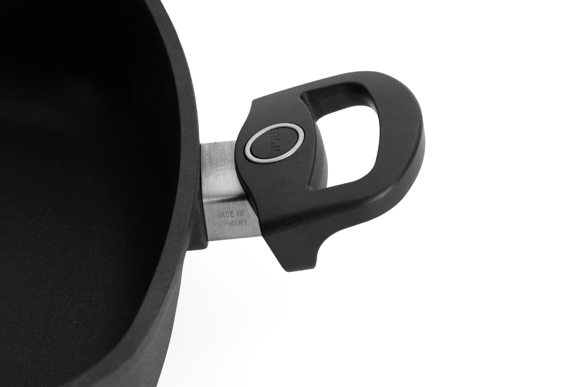 Titan Best Gusspfanne, viereckig Detailansicht | Ceran, Gas, Elektro, Halogen | 28x28cm