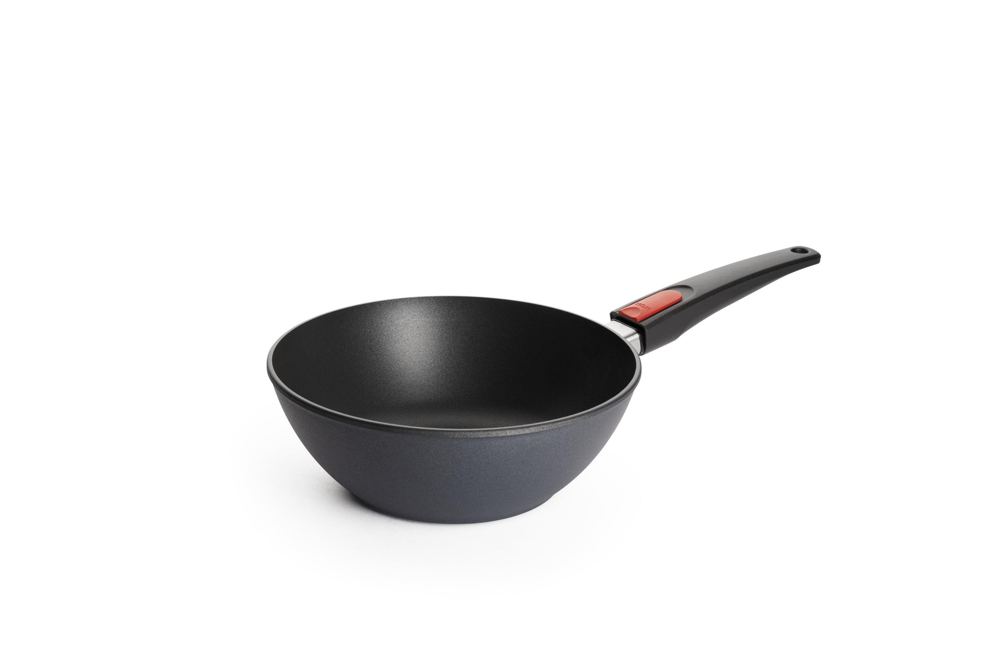 11024DPS_11024DPI_3Quarter Diamond Lite Guss-Wok- und Rührpfanne | Stiel - Abnehmbar | Alle Herdarten inkl. Induktion | 24cm