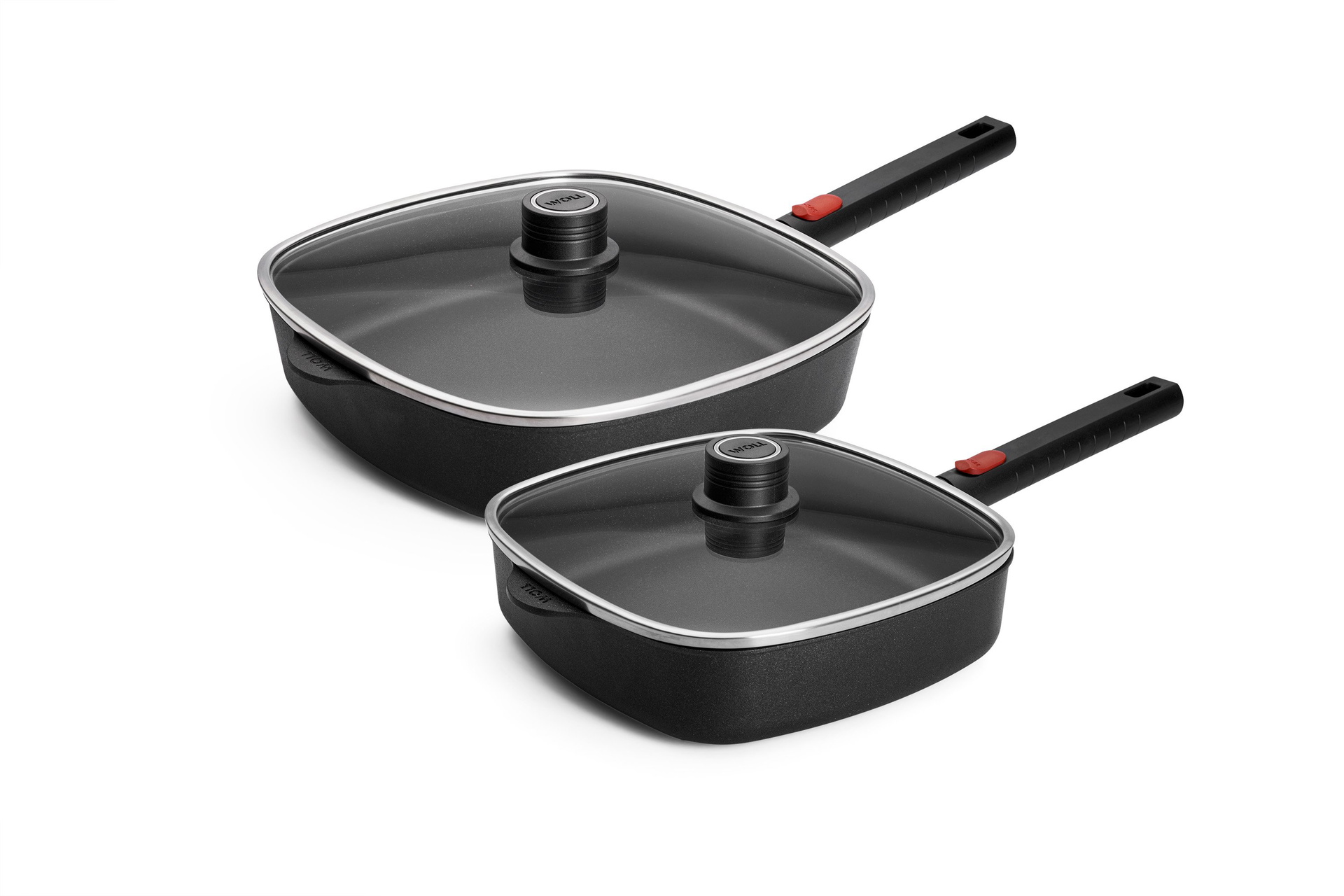 Logic XR Viereckpfannen-Set, 28 x 28 cm + 24 x 24 cm