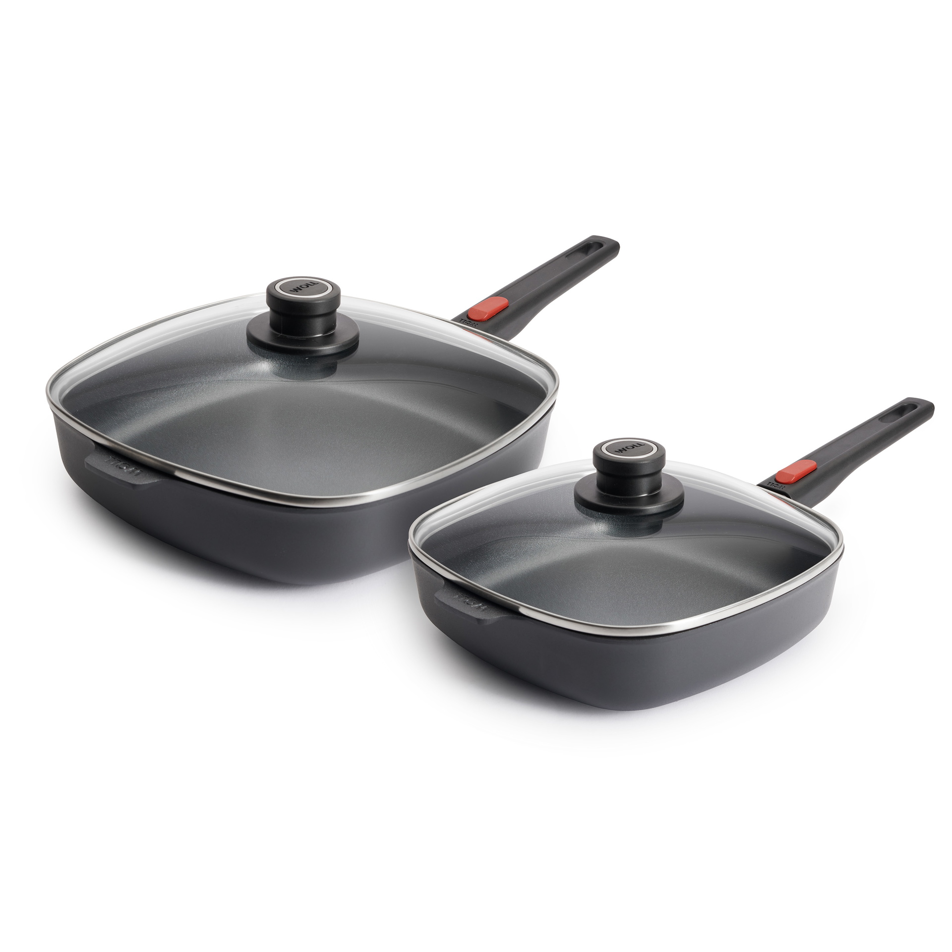 D-Lite QXP Viereckpfannen-Set, 4tlg., 28 x 28 + 24 x 24 cm D-Lite QXP Viereckpfannen-Set, 4tlg., 28 x 28 + 24 x 24 cm