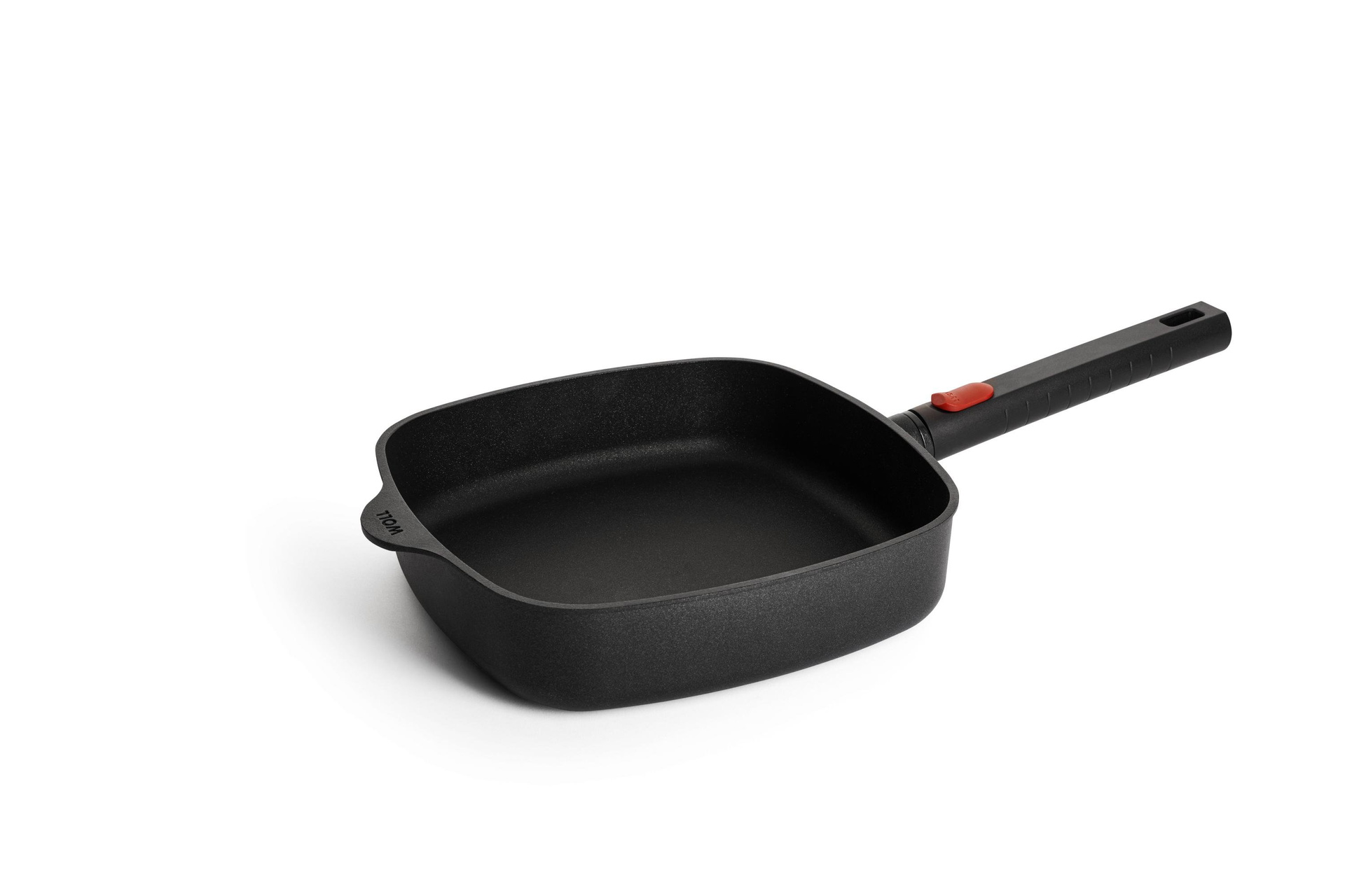 Logic XR Guss-Viereckpfanne | Phenolik - Abnehmbar | 24x24cm | Alle Herdarten inkl. Induktion