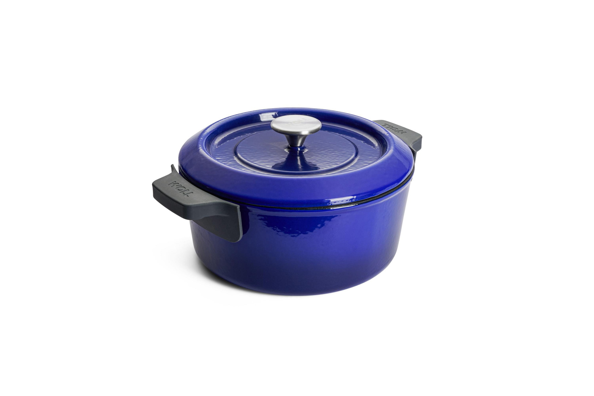 Iron Gusstopf mit Deckel | Cobalt Blue | Alle Herdarten inkl. Induktion | 24cm
