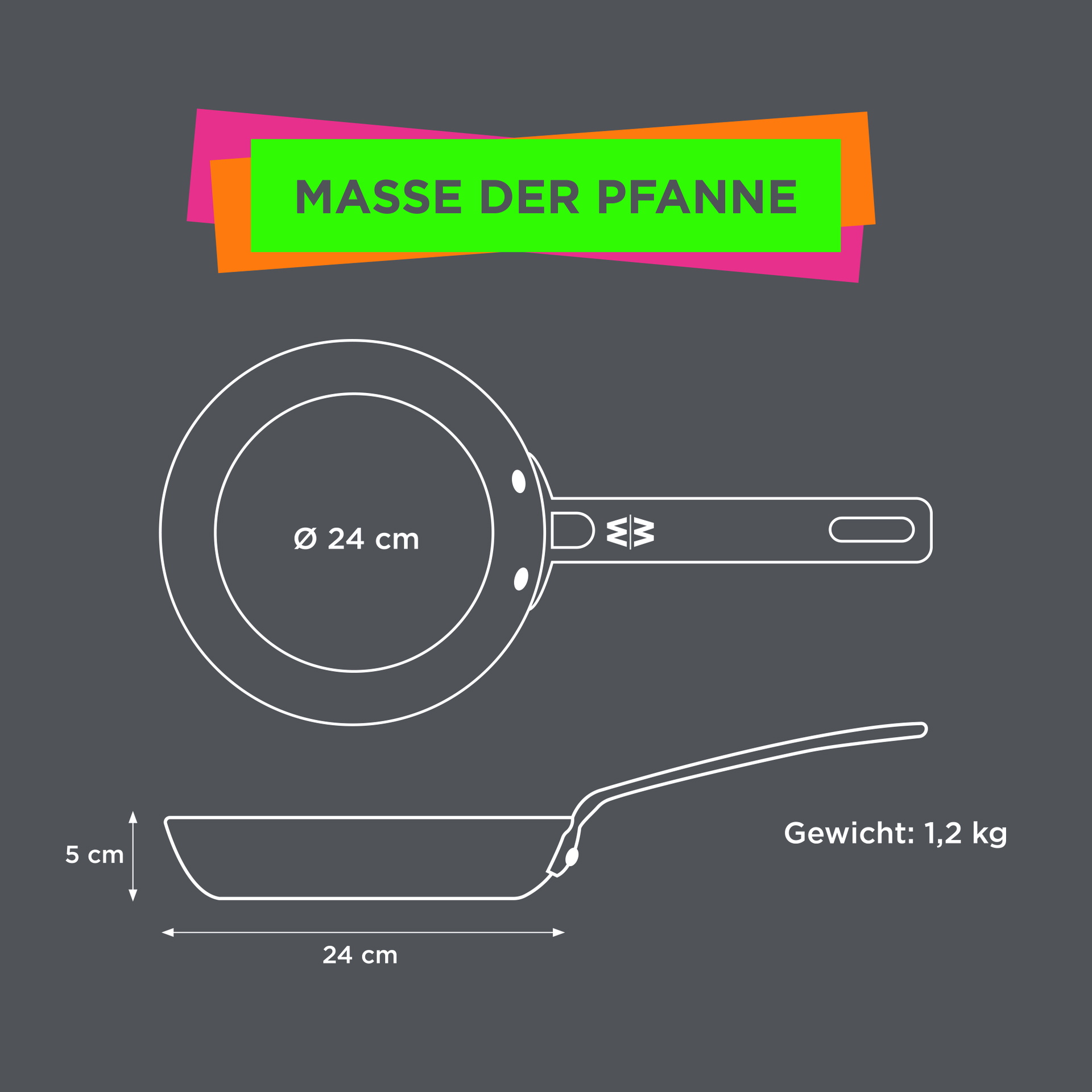 MÄLZERxWOLL Edelstahl-Pfannne MÄLZERxWOLL Edelstahl-Pfannne