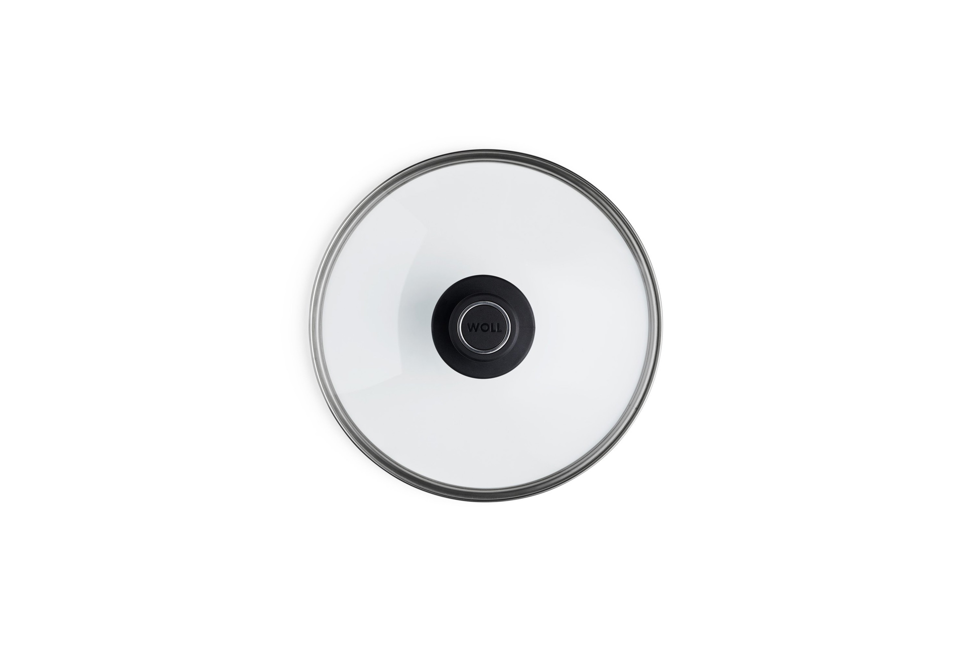 Sicherheitsglasdeckel, rund Draufsicht | 24cm