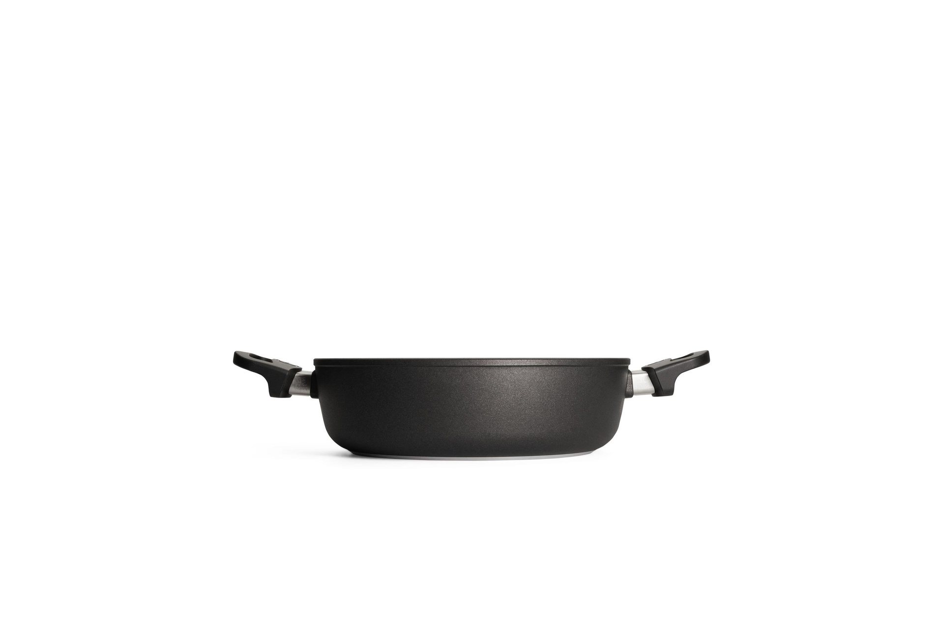 Titan Best Guss-Kasserolle Seitenansicht | Ceran, Gas, Elektro, Halogen | 28cm