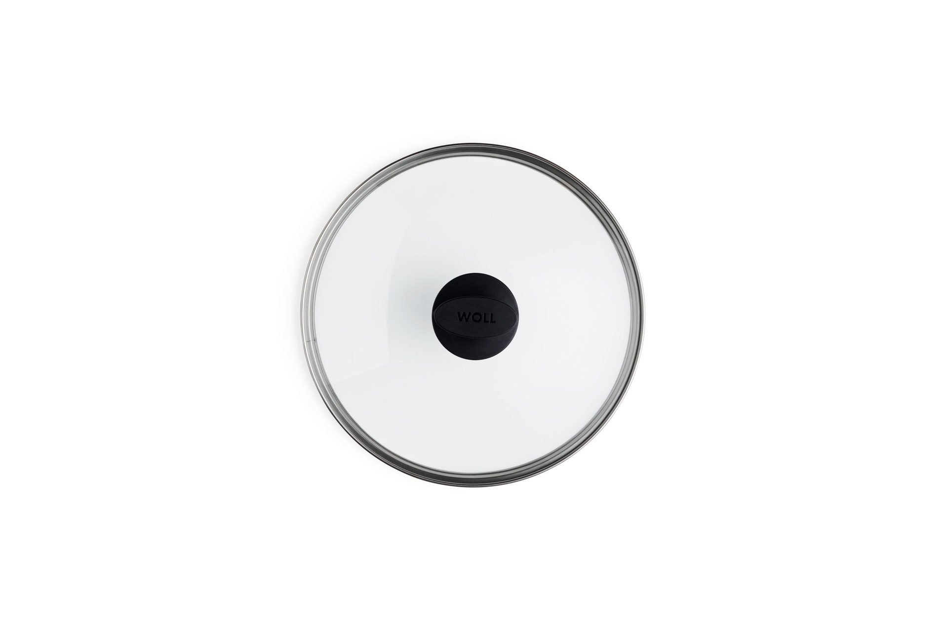 Eco Lite Sicherheitsglasdeckel, rund Draufsicht | 24cm