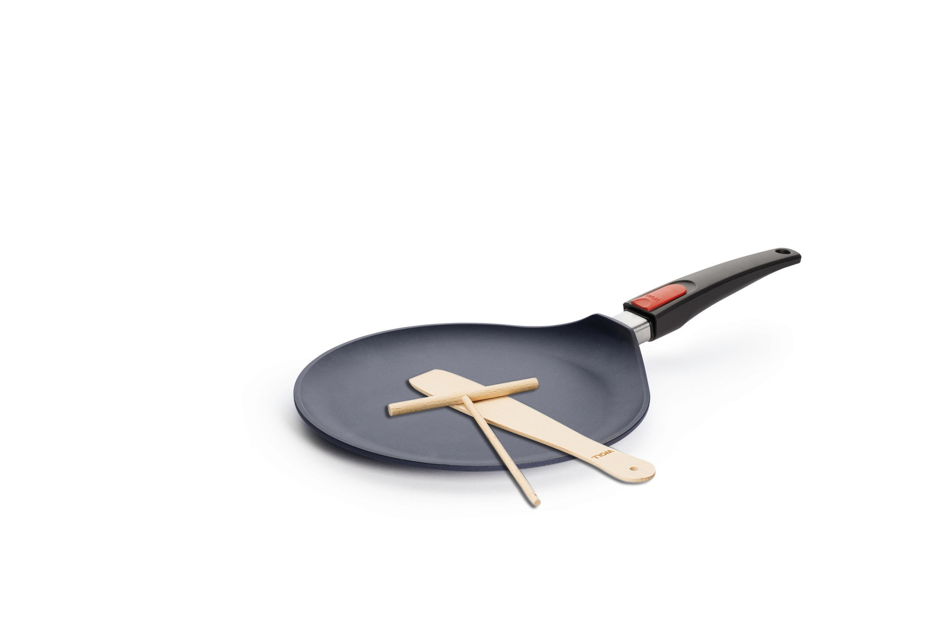 Diamond Lite Guss-Crêpepfanne mit Crêpewender, 2-tlg., Ø 26 cm