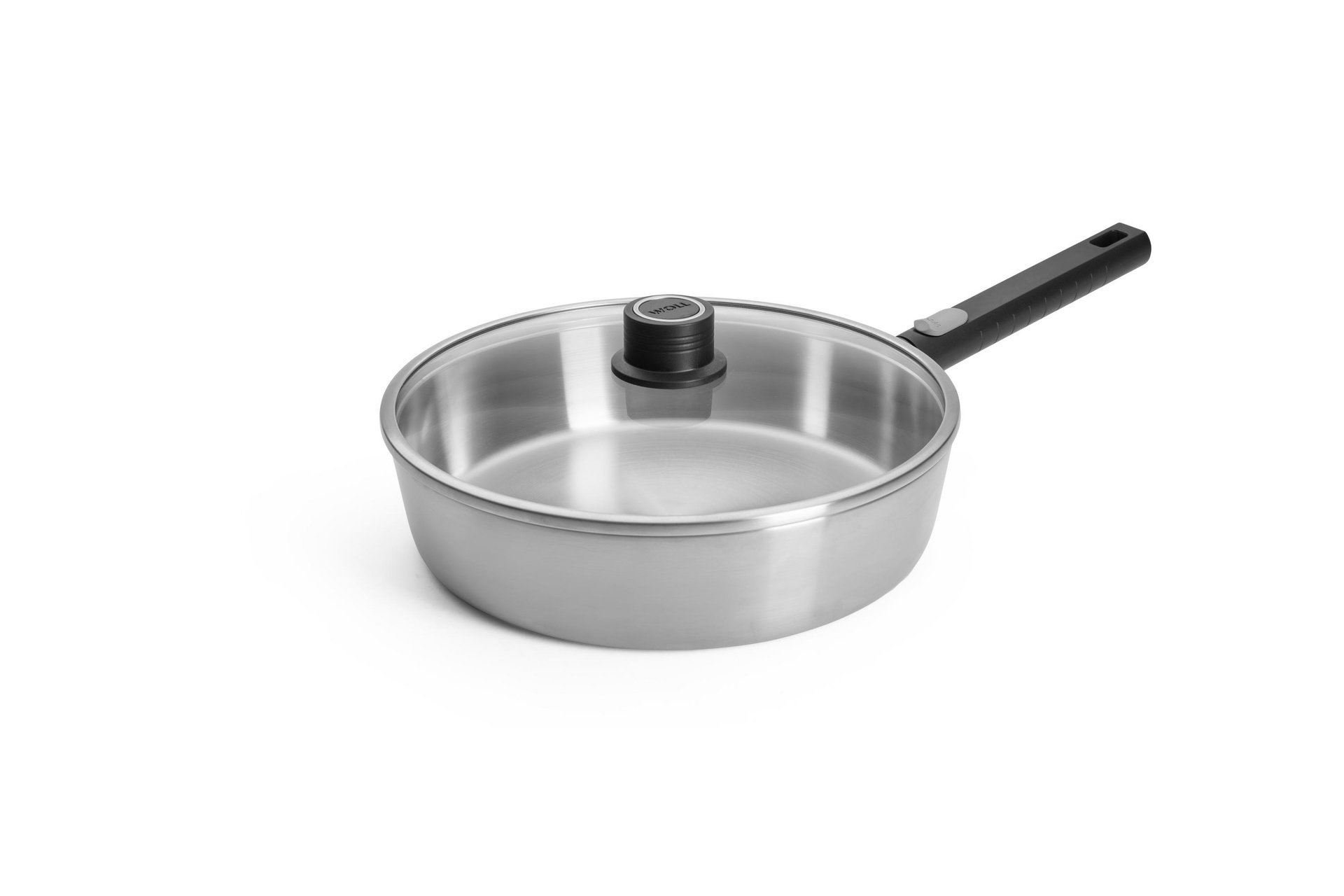 Logic Steel Hochrandpfanne mit Deckel Ø 28 cm