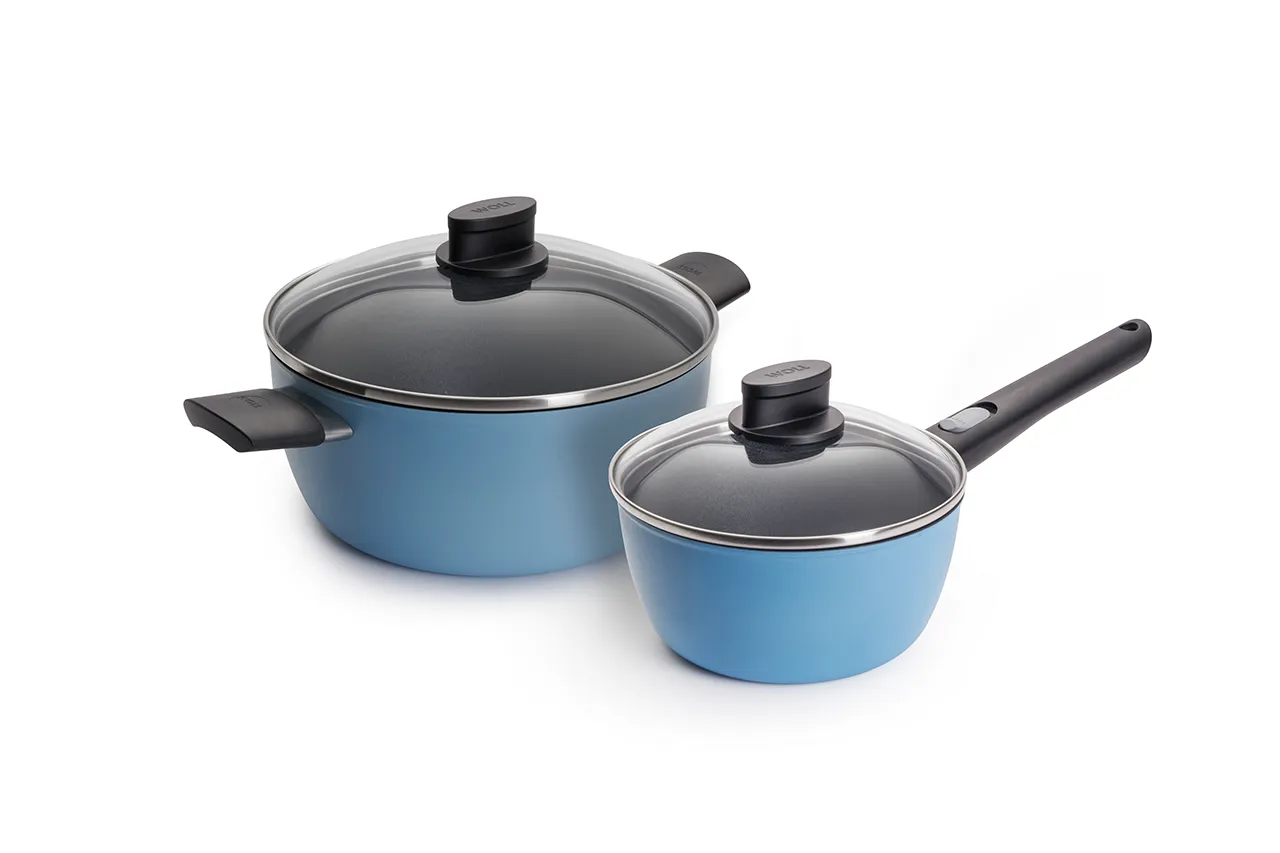 Ecolour Topfset, 4-tlg., Ø 24 + 18 cm