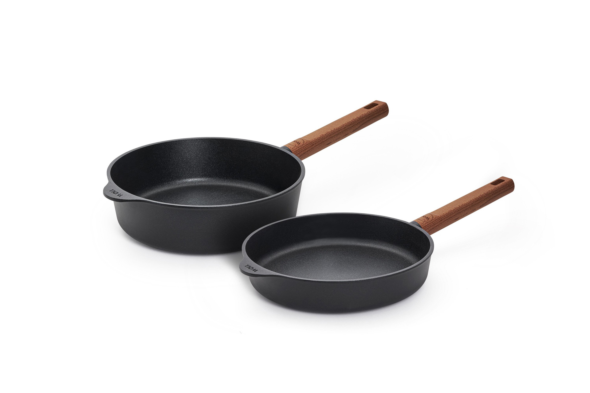 Eco Logic QXR Pfannen-Set, 2-tlg., Ø 24 cm Eco Logic QXR Pfannen-Set, 2-tlg., Ø 24 cm | Holz - Fest