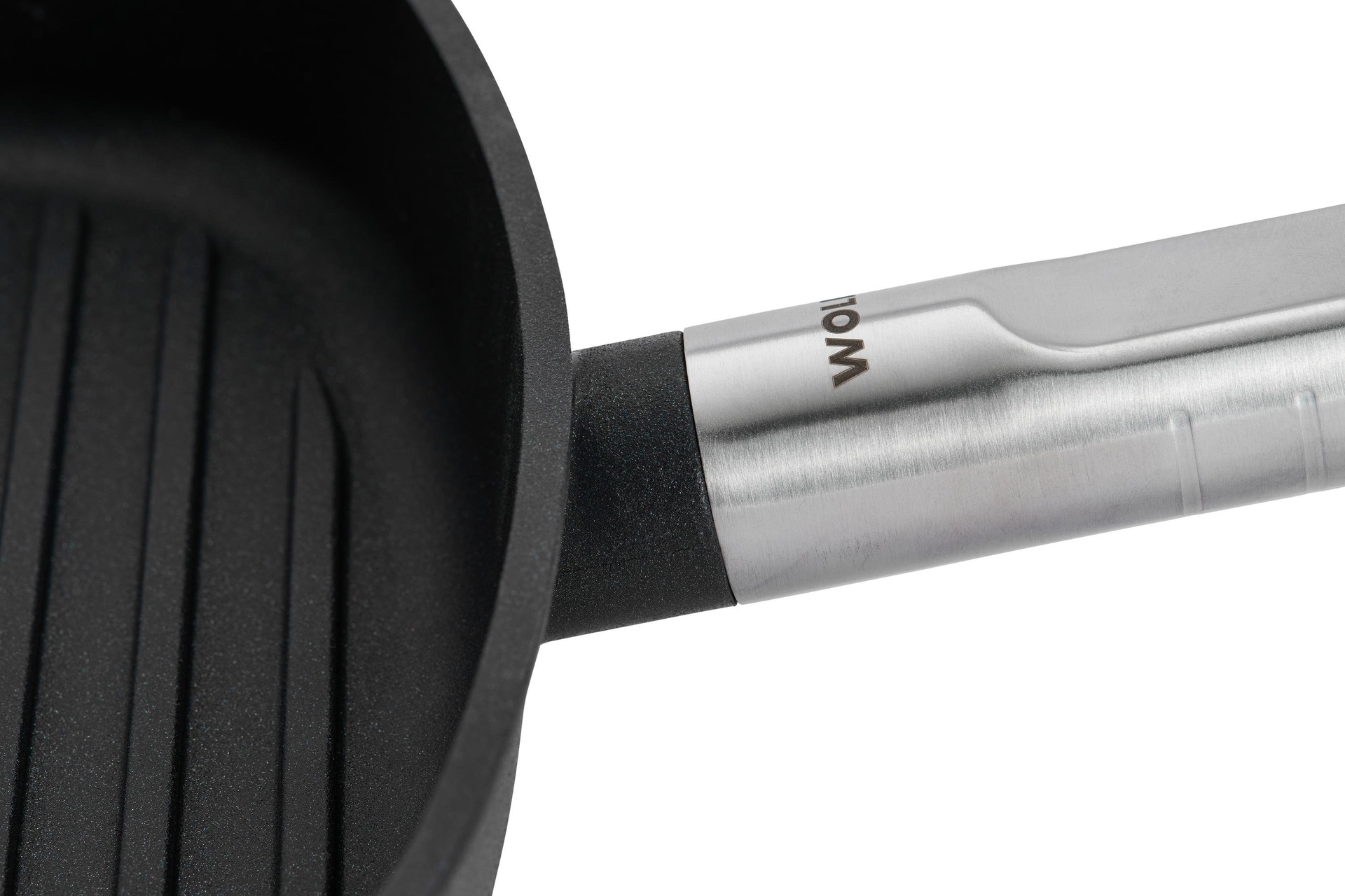 Logic XR Guss-Grillpfanne, viereckig, mit Rillen Logic XR Guss-Steakpfanne, viereckig, mit Rillen Detailansicht | Edelstahl - Fest | Alle Herdarten inkl. Induktion | 28x28cm