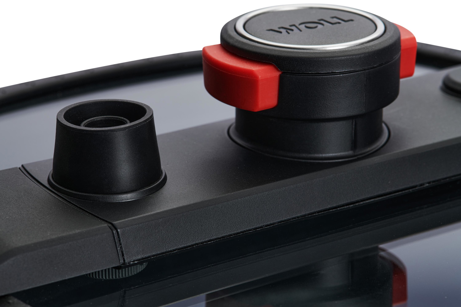 Active Lite Guss-Kasserolle 26x26 cm mit Siebeinsatz Detailansicht