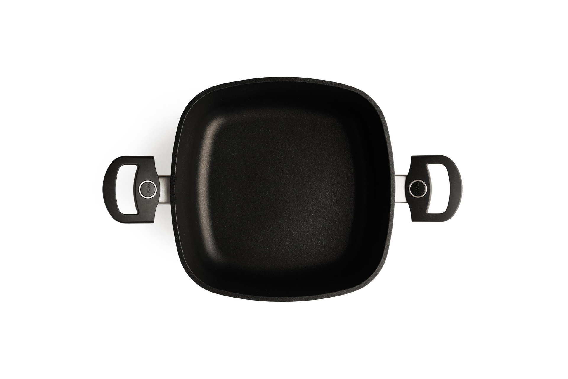 Titan Best Guss-Kasserolle, viereckig Draufsicht | 24x24cm | Ceran, Gas, Elektro, Halogen