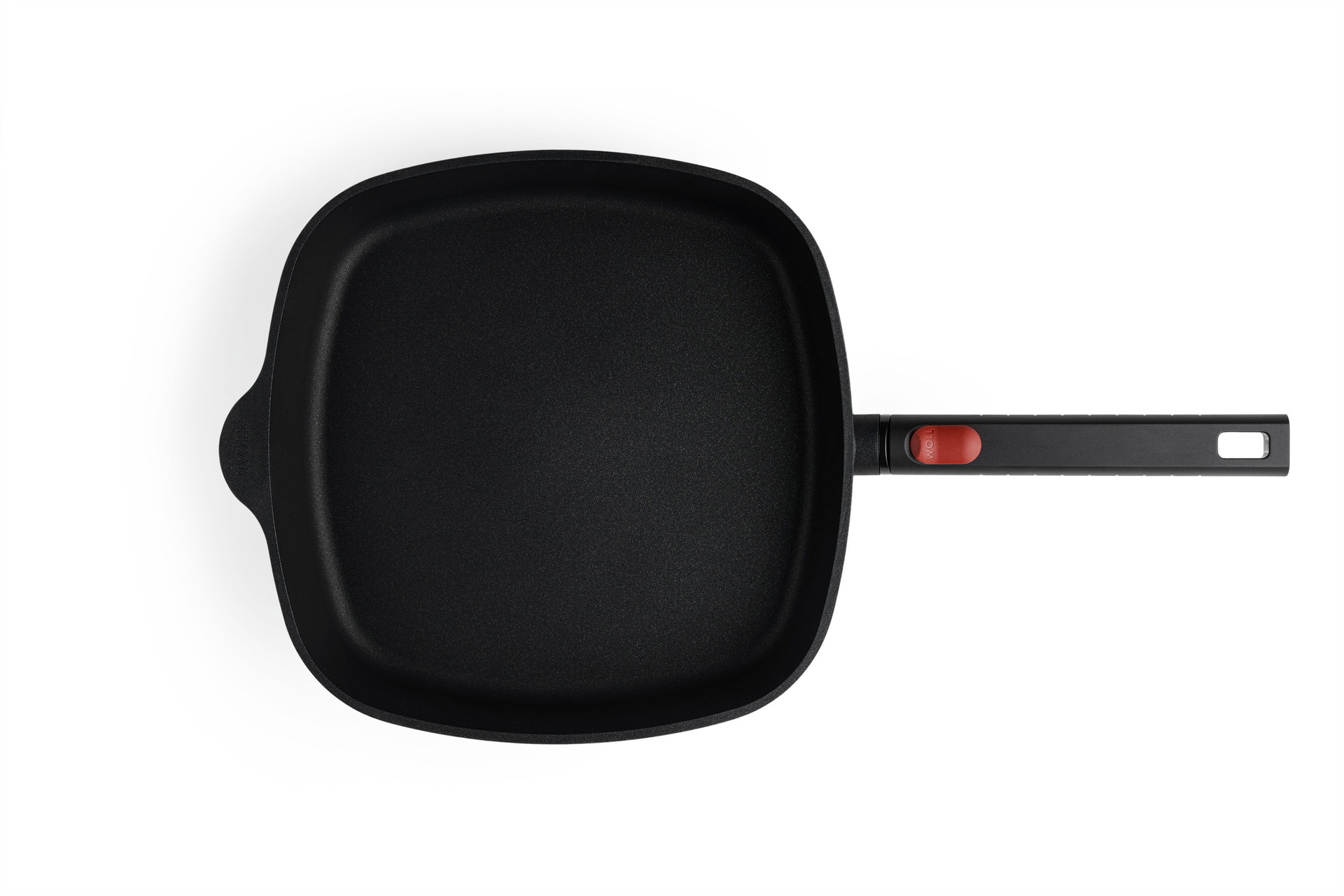 1628LCI_OverheadFfqHqBbcxfCAJ Eco Logic QXR Viereckpfanne mit Deckel, 2-tlg., 28 x 28 cm Draufsicht