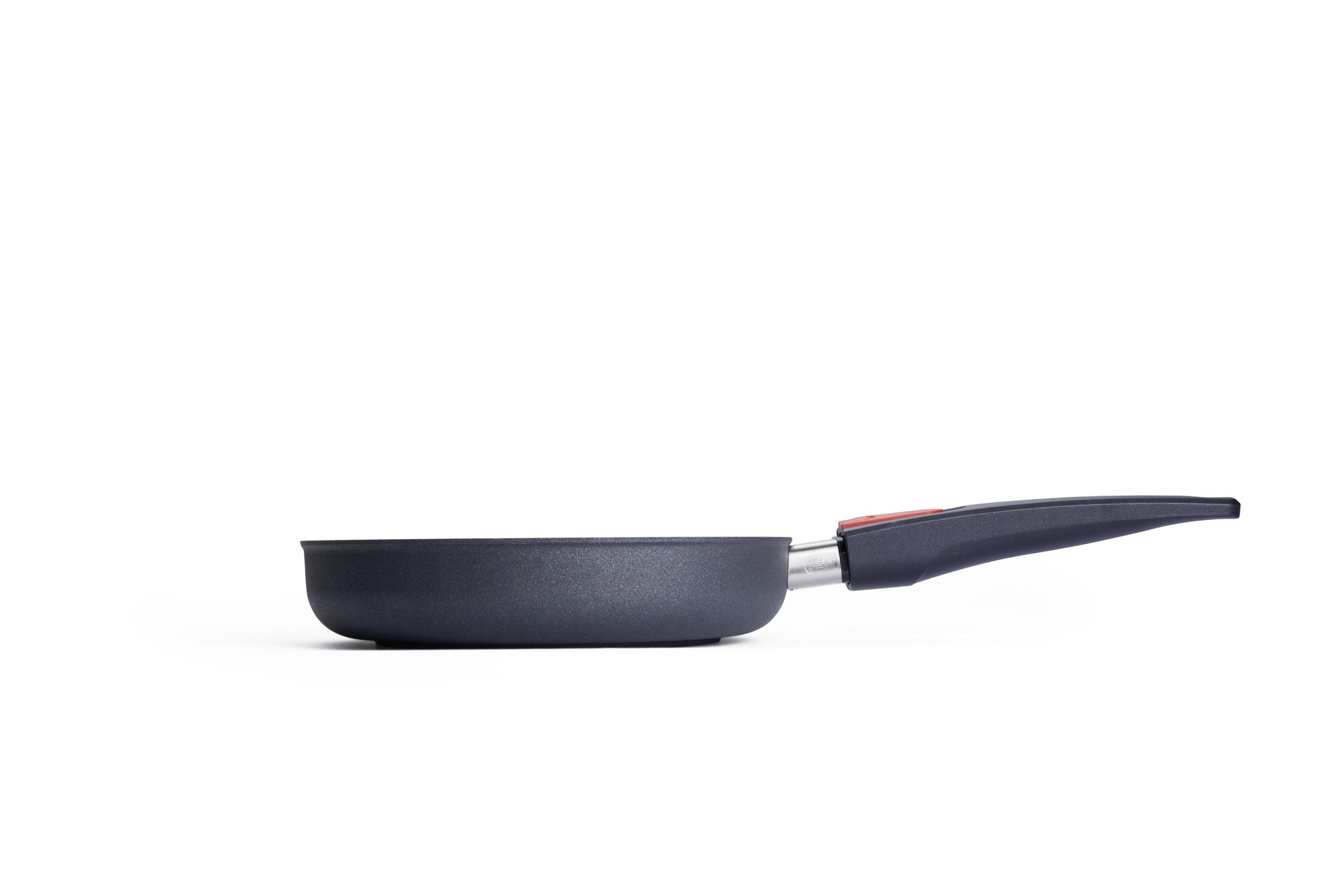 1522DPI_Profile Diamond Lite Gusspfanne Seitenansicht | Stiel - Abnehmbar | 22cm | Ceran, Gas, Elektro, Halogen