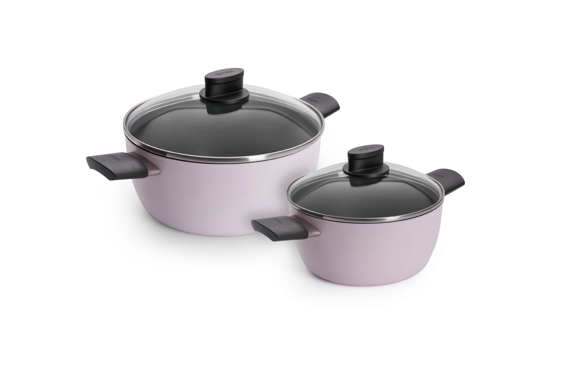 Ecolour Topfset, 4-tlg., Ø 24 + 20 cm