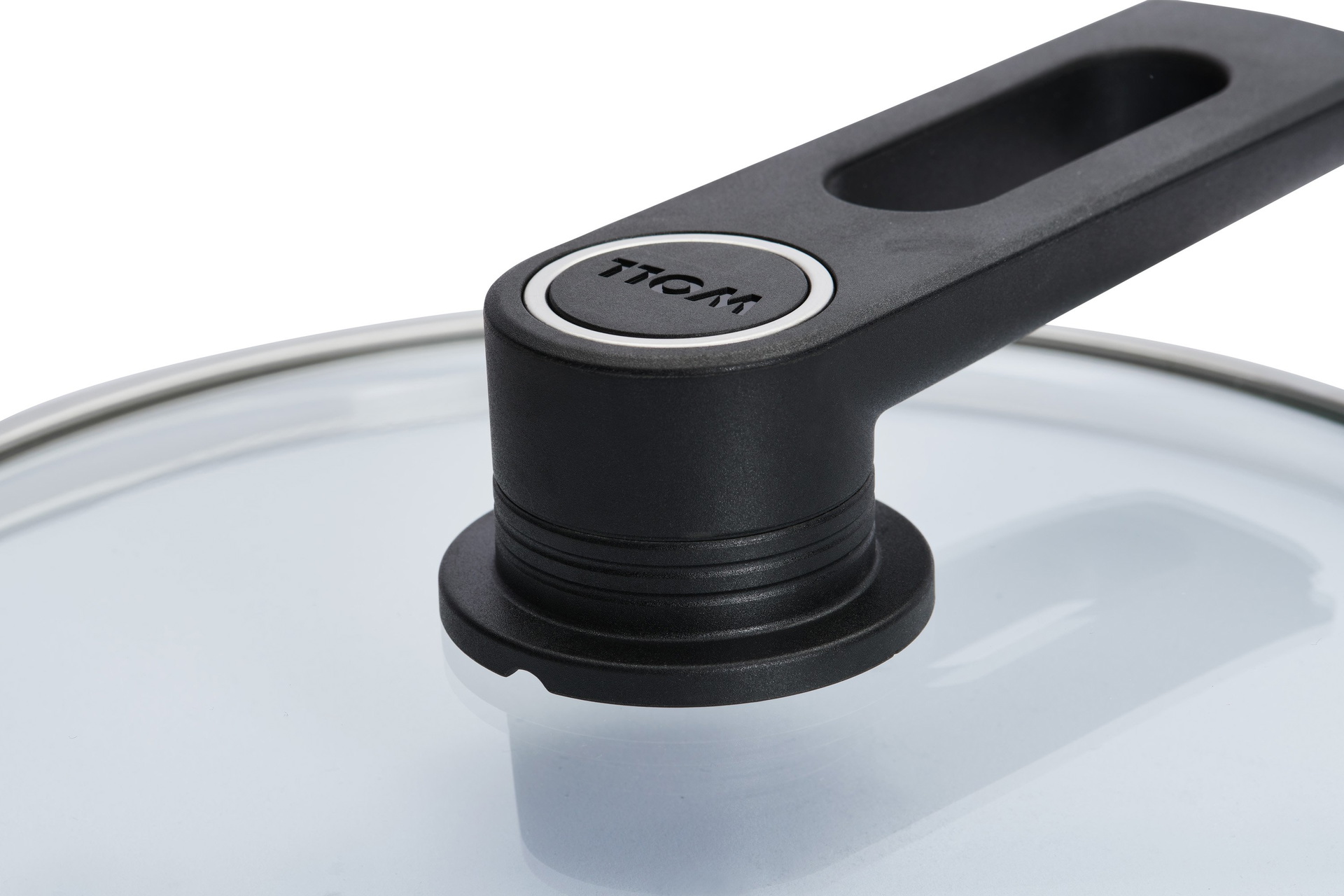 Smart Lid Sicherheitsglasdeckel, rund Detailansicht | 20cm