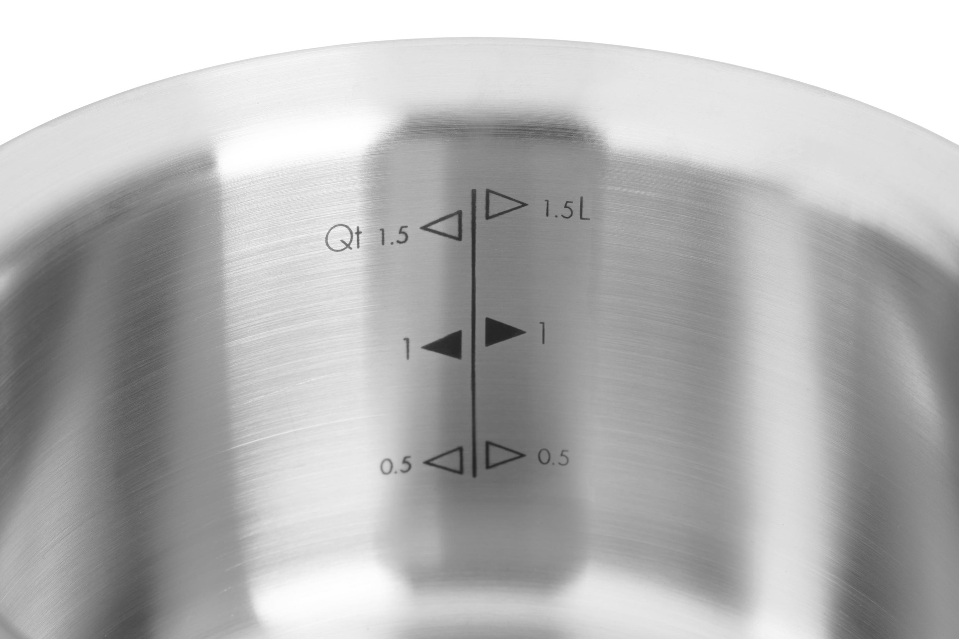 116CO_Scale_Detail Concept Pro Kochtopf mit Deckel Detailansicht | Alle Herdarten inkl. Induktion | 16cm