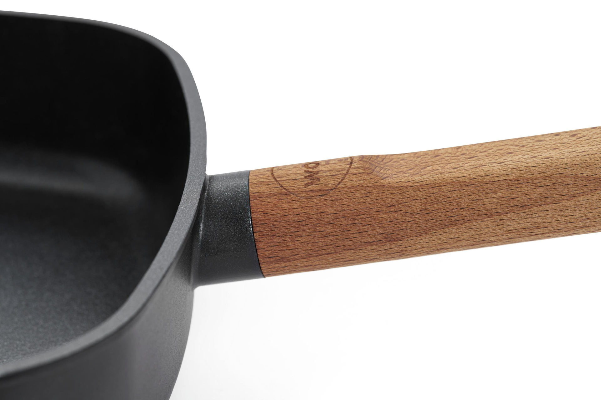 624WLCI-Q_Detail Eco Logic QXR Guss-Viereckpfanne Detailansicht | Holz - Fest | 28 x 28 cm | Alle Herdarten inkl. Induktion