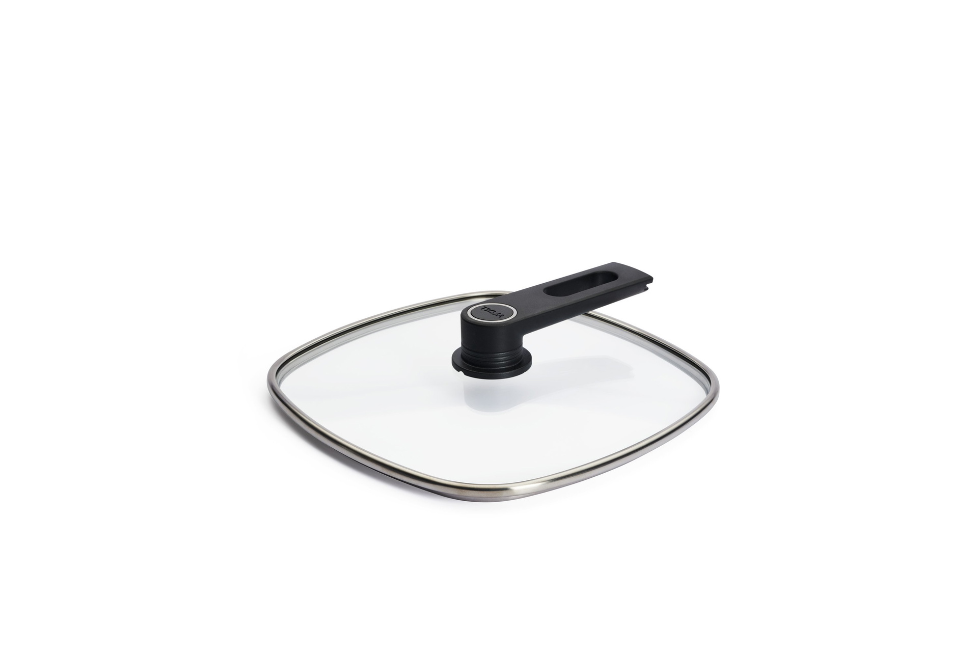 Smart Lid Sicherheitsglasdeckel, viereckig | 28x28cm