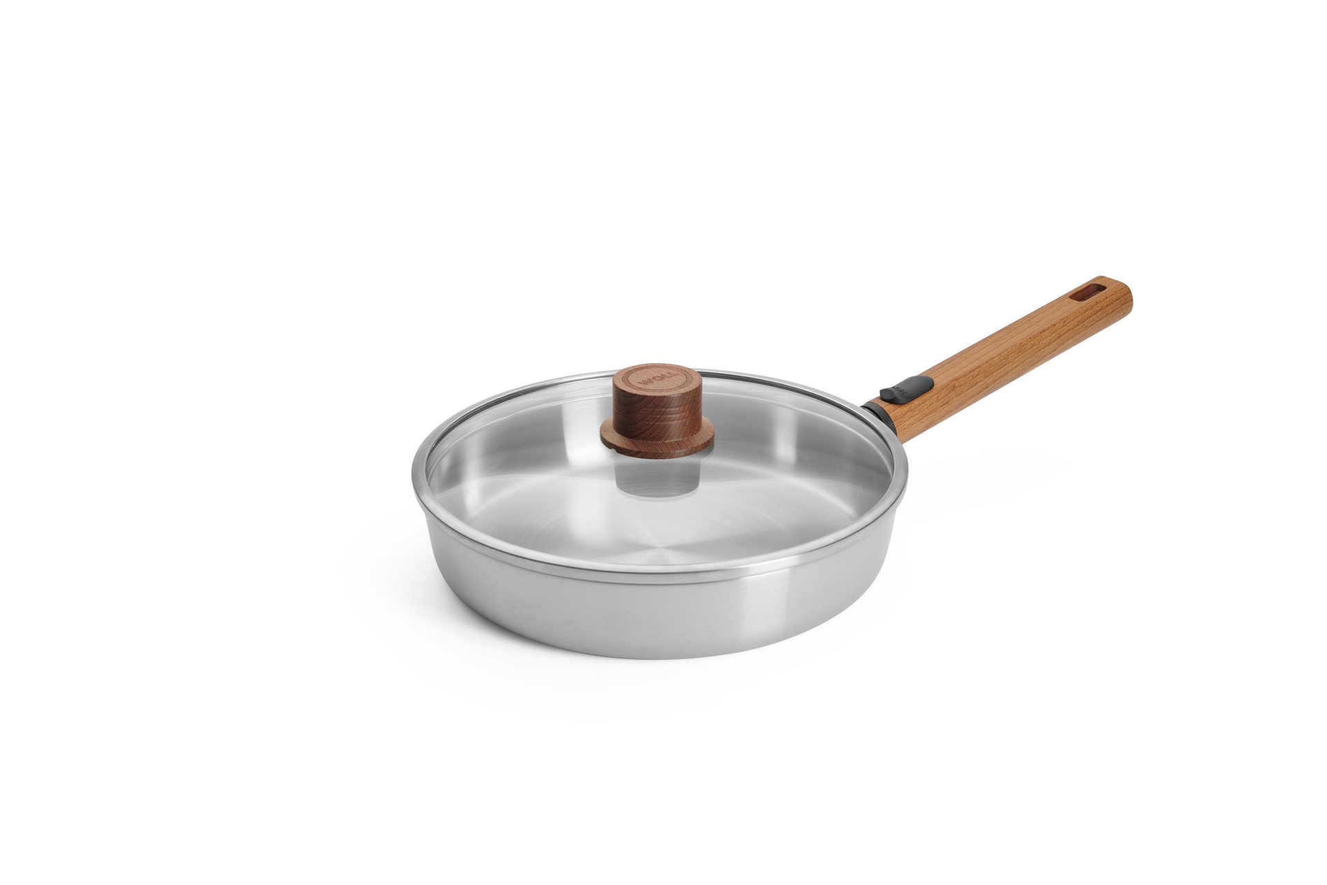 Logic Steel Flachpfanne mit Deckel Ø 24 cm Logic Steel Flachpfanne mit Deckel Ø 24 cm