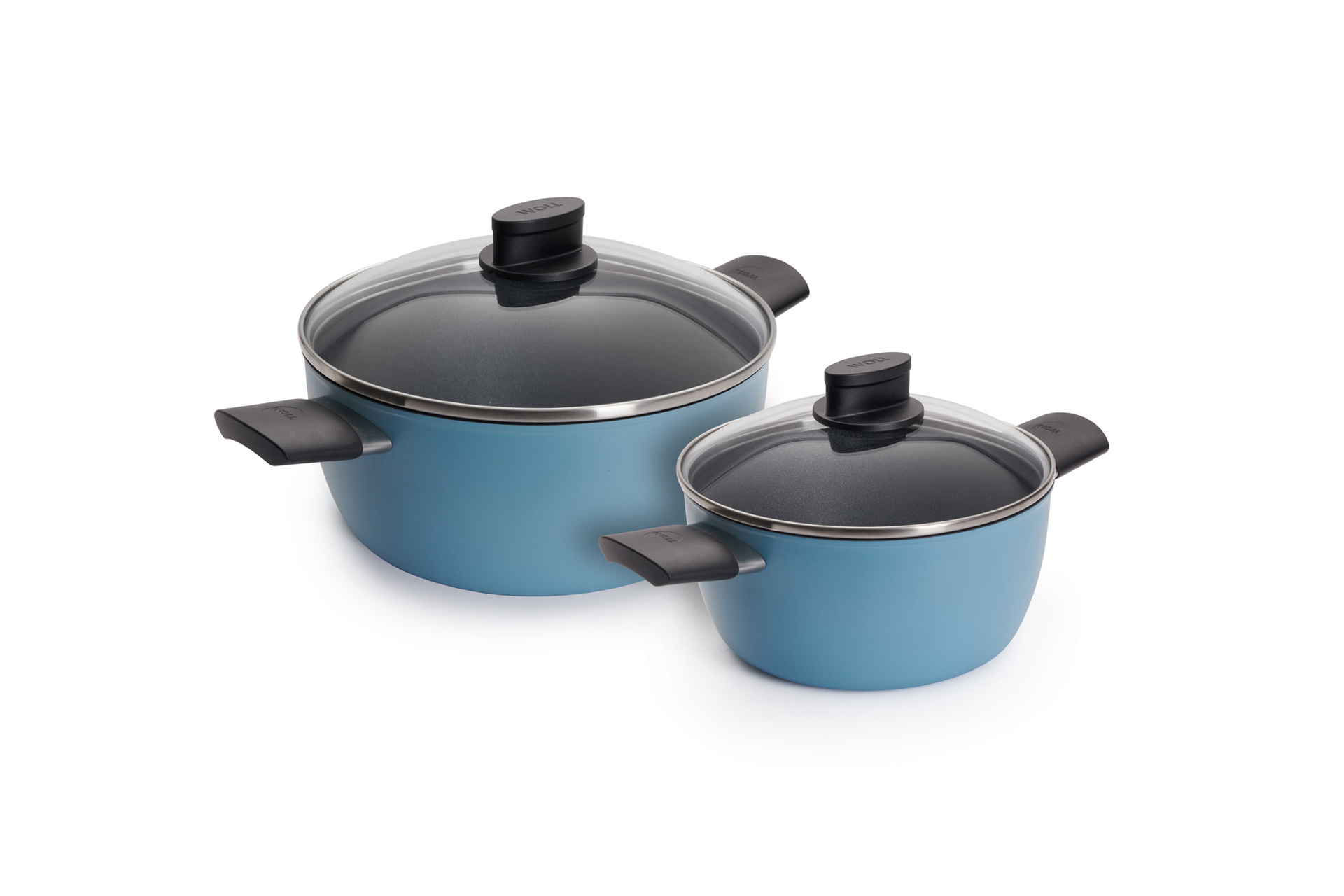 Ecolour Topfset, 4-tlg., Ø 24 + 20 cm