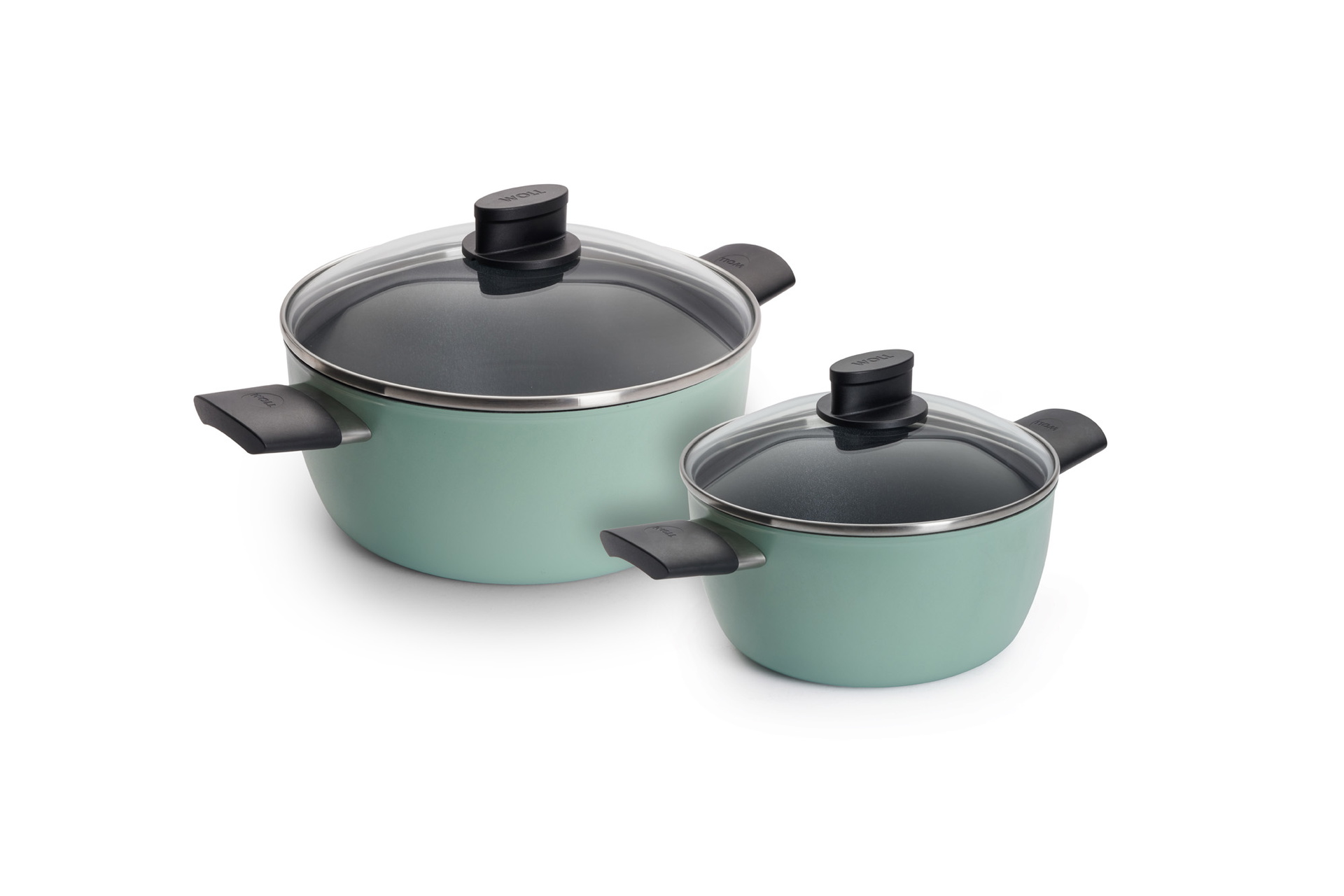Ecolour Topfset, 4-tlg., Ø 24 + 20 cm Ecolour Topfset, 4-tlg., Ø 24 + 20 cm