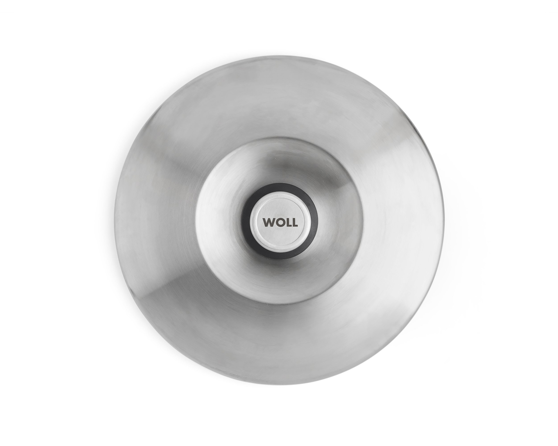 S24PLCM_Overhead Logic Pro Edelstahldeckel (rund) Draufsicht | 24cm