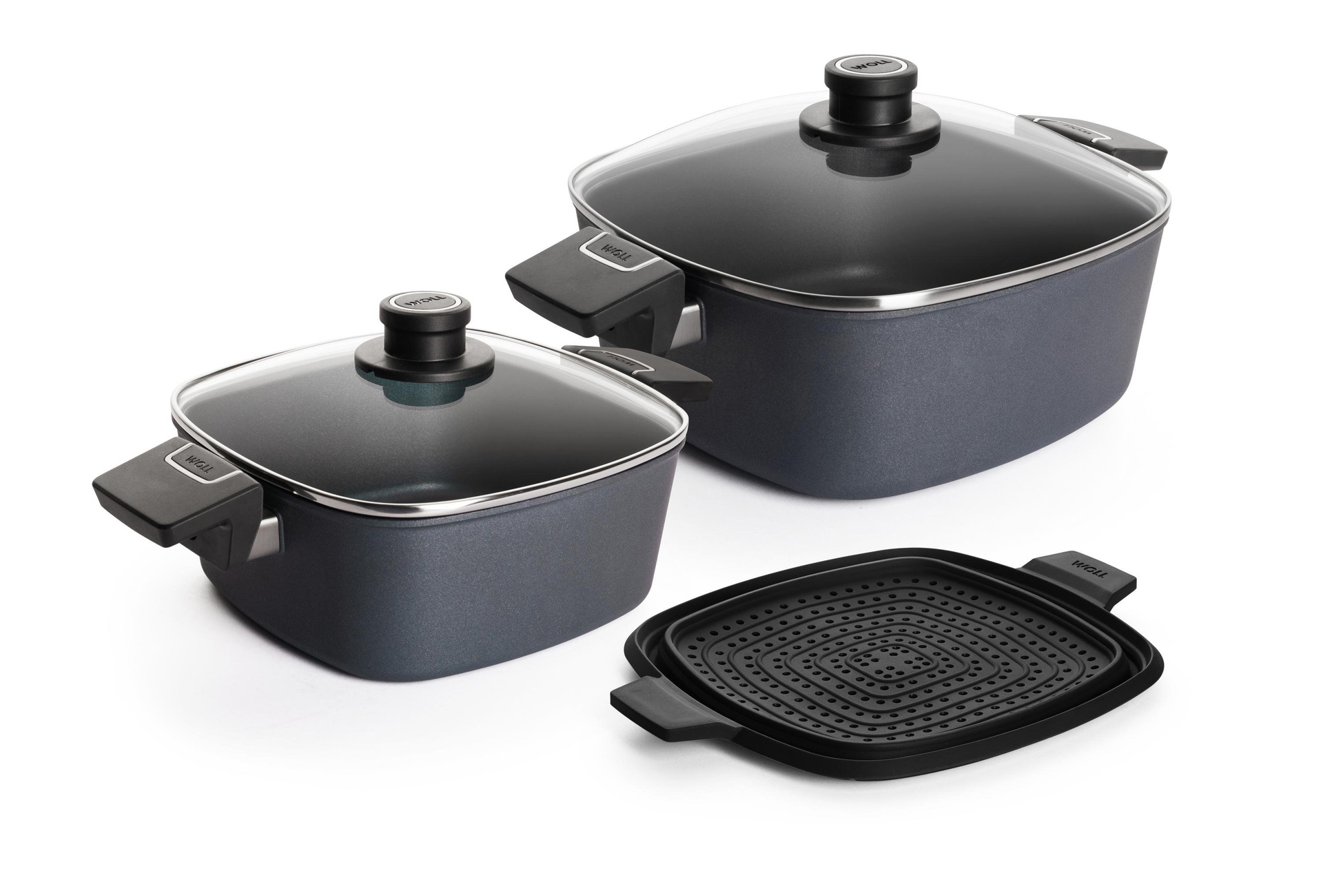 Diamond Lite Viereck-Kasserollen-Set, 5-tlg.