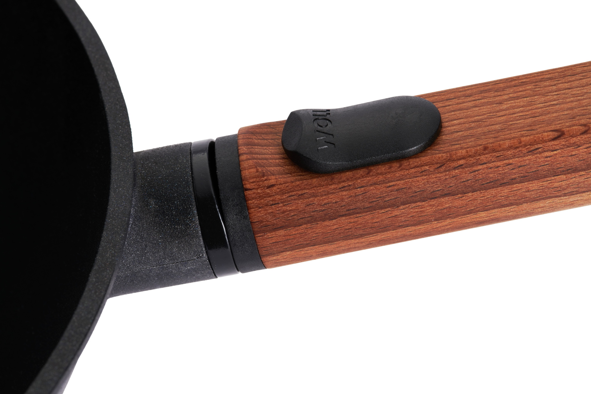 Eco Logic QXR Guss-Wok Eco Logic QXR Guss-Wok Detailansicht | Holz - Abnehmbar | 28 cm | Alle Herdarten inkl. Induktion