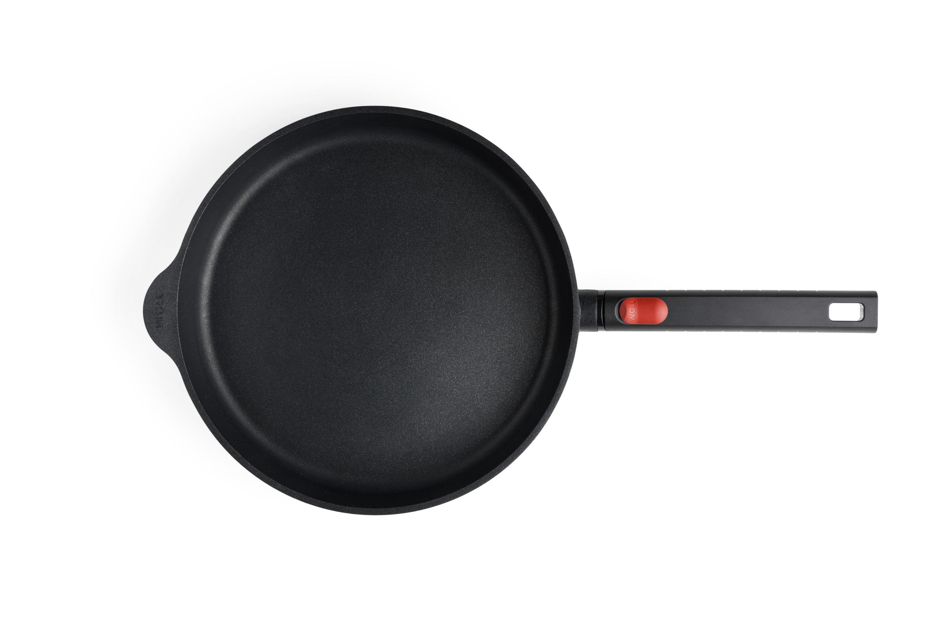 1528LCI_Overhead Logic XR Pfanne mit extra Edelstahlstiel, Ø 28 cm Draufsicht