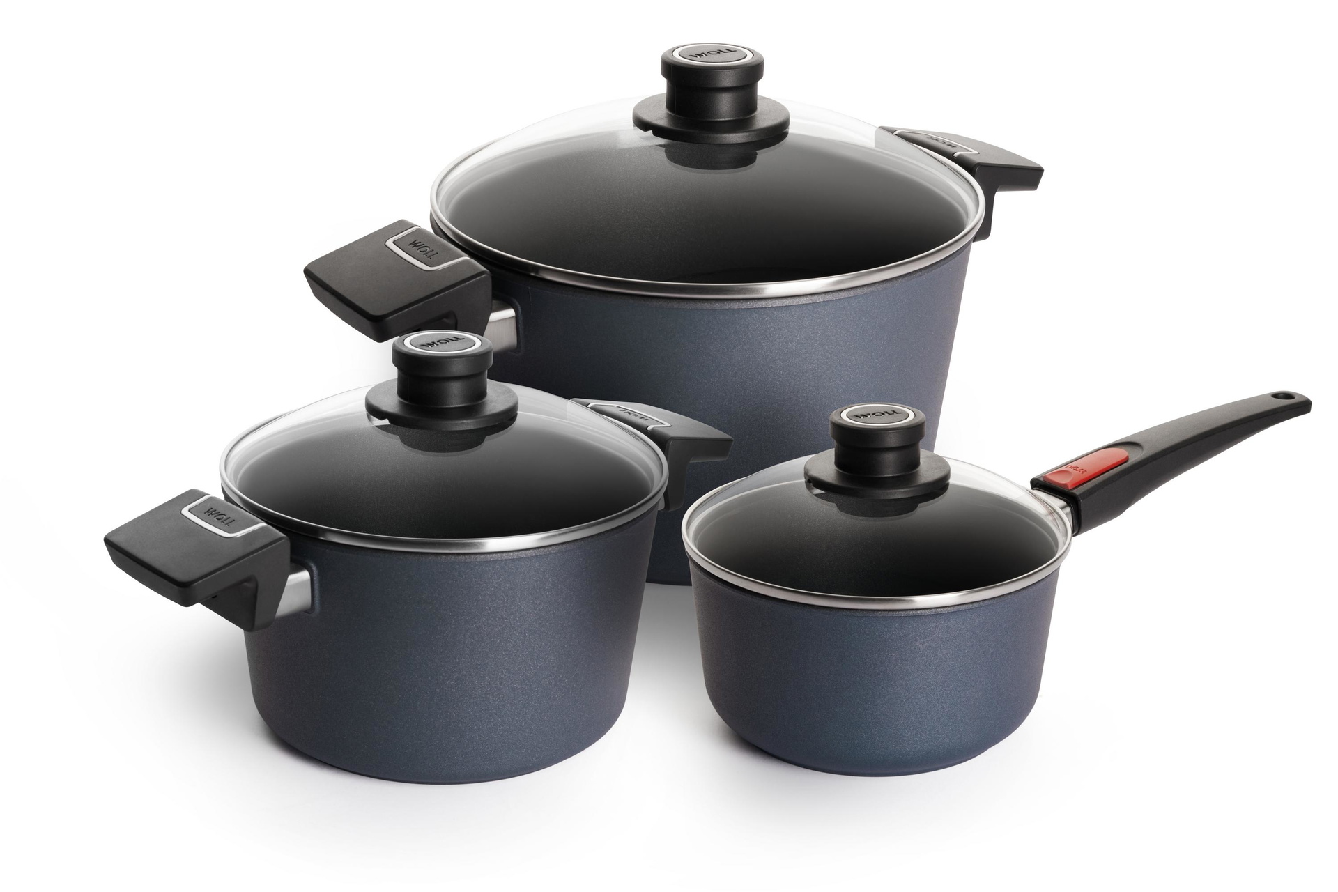 SET03DPS_3Quarter Diamond Lite Topf-Set, 6-tlg.