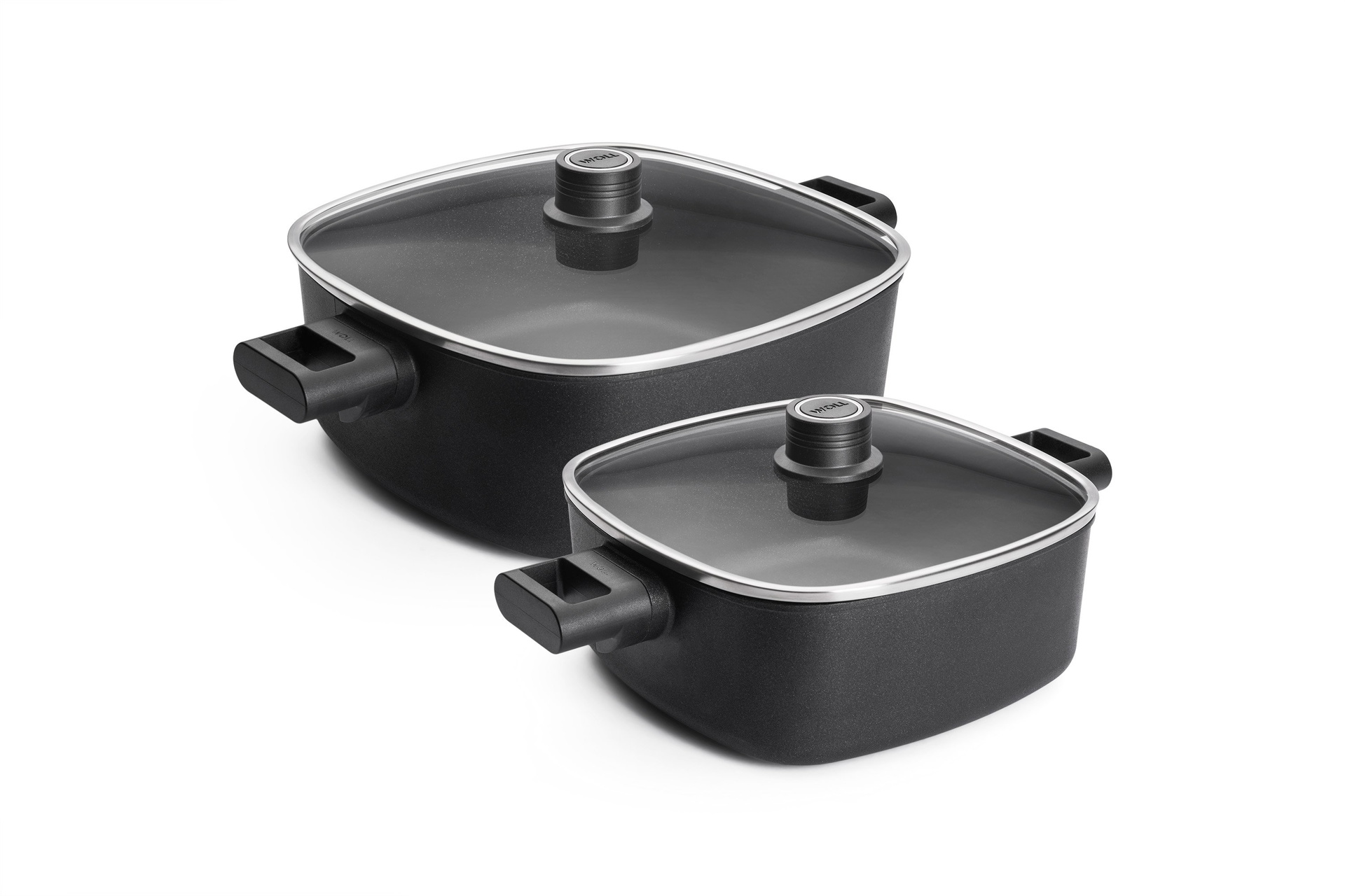 LC-SET-06CmVAkuDWsAan8 Logic XR Kasserollen-Set, 28 x 28 cm + 24 x 24 cm