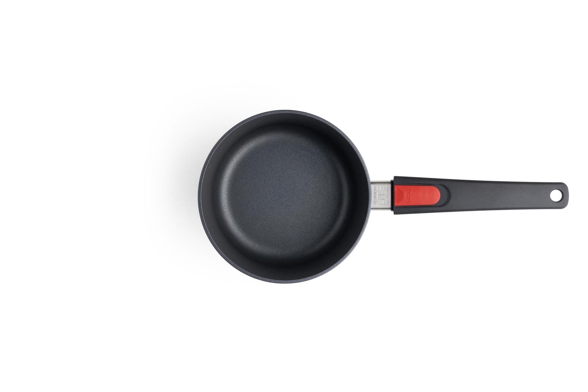 Diamond Lite Guss-Stieltopf Draufsicht | Stiel - Abnehmbar | 18cm | Ceran, Gas, Elektro, Halogen