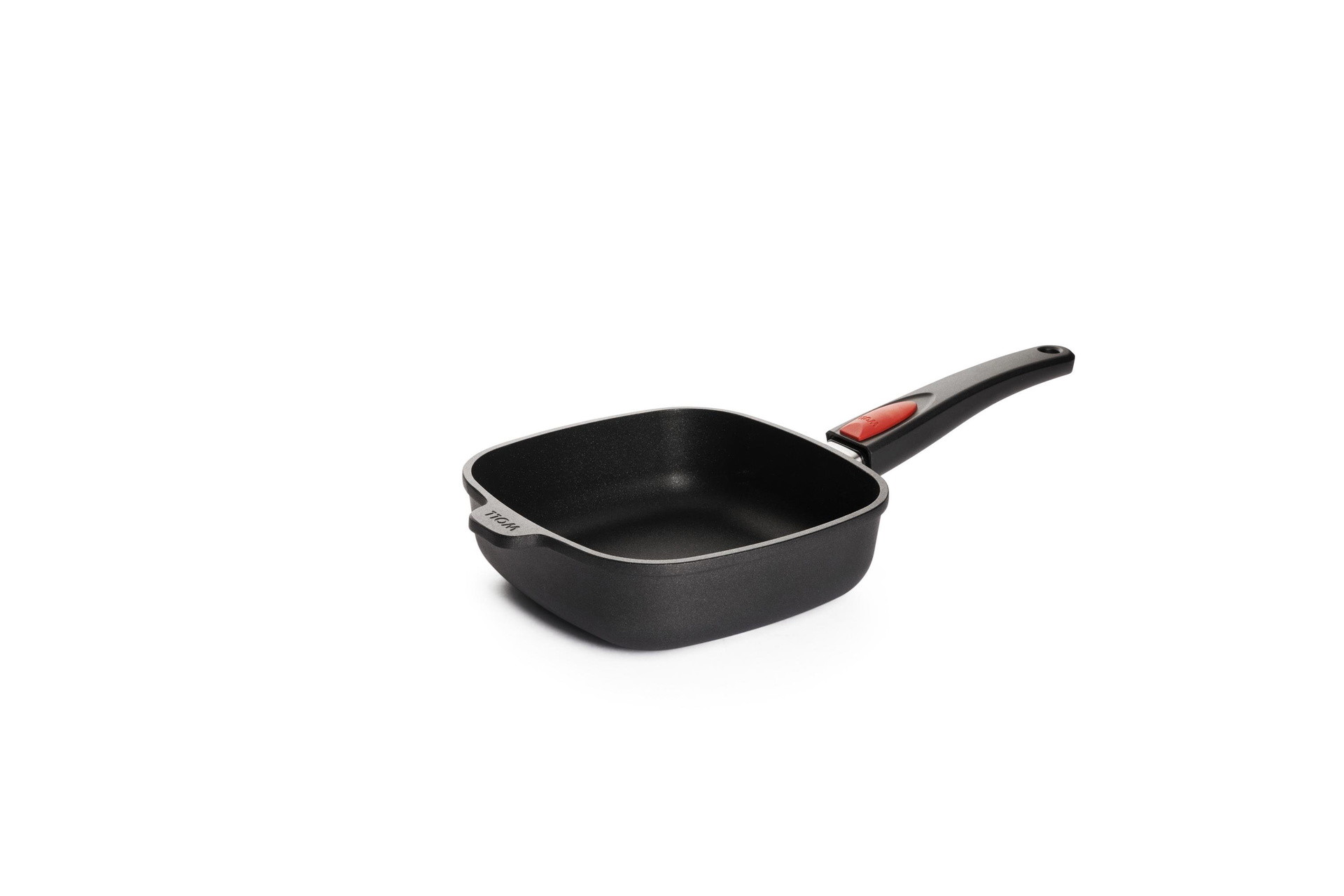 Titan Best Guss-Viereckpfanne Titan Best Guss-Viereckpfanne | Stiel - Abnehmbar | Ceran, Gas, Elektro, Halogen | 20x20cm