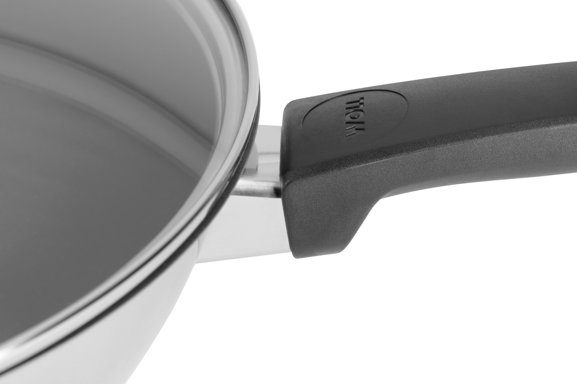 1030NC_Lid_Handle_Detail Concept Wok- und Rührpfanne mit Deckel Detailansicht