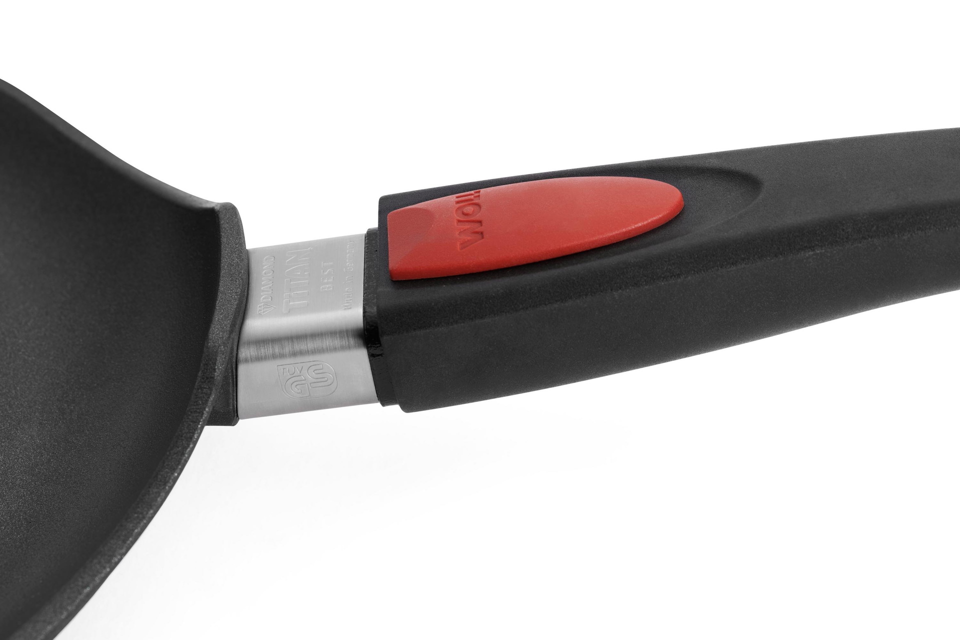 Titan Best Guss-Crêpepfanne Detailansicht