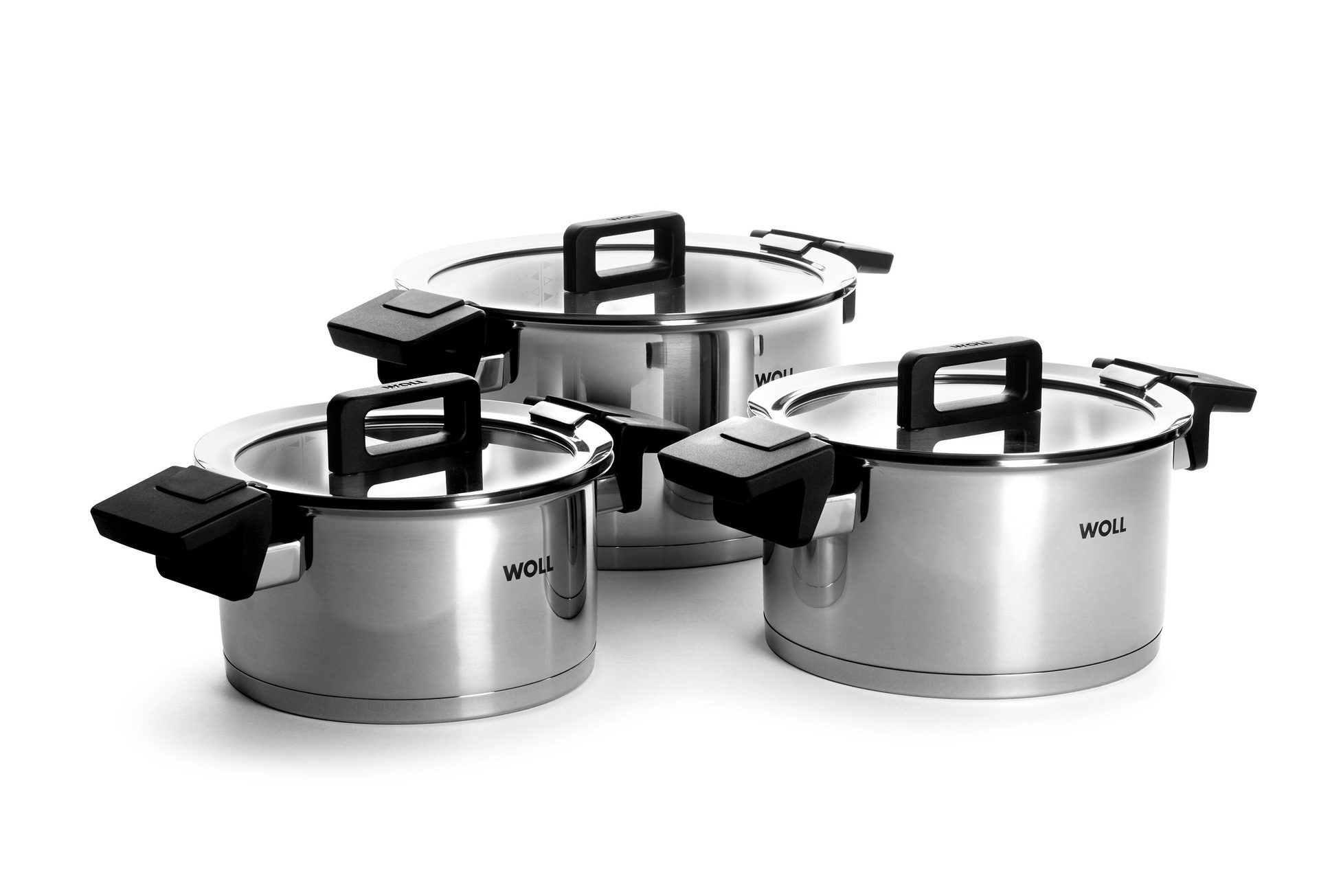 Concept Topf-Set, 6-tlg., Ø 24 + 20 + 18 cm