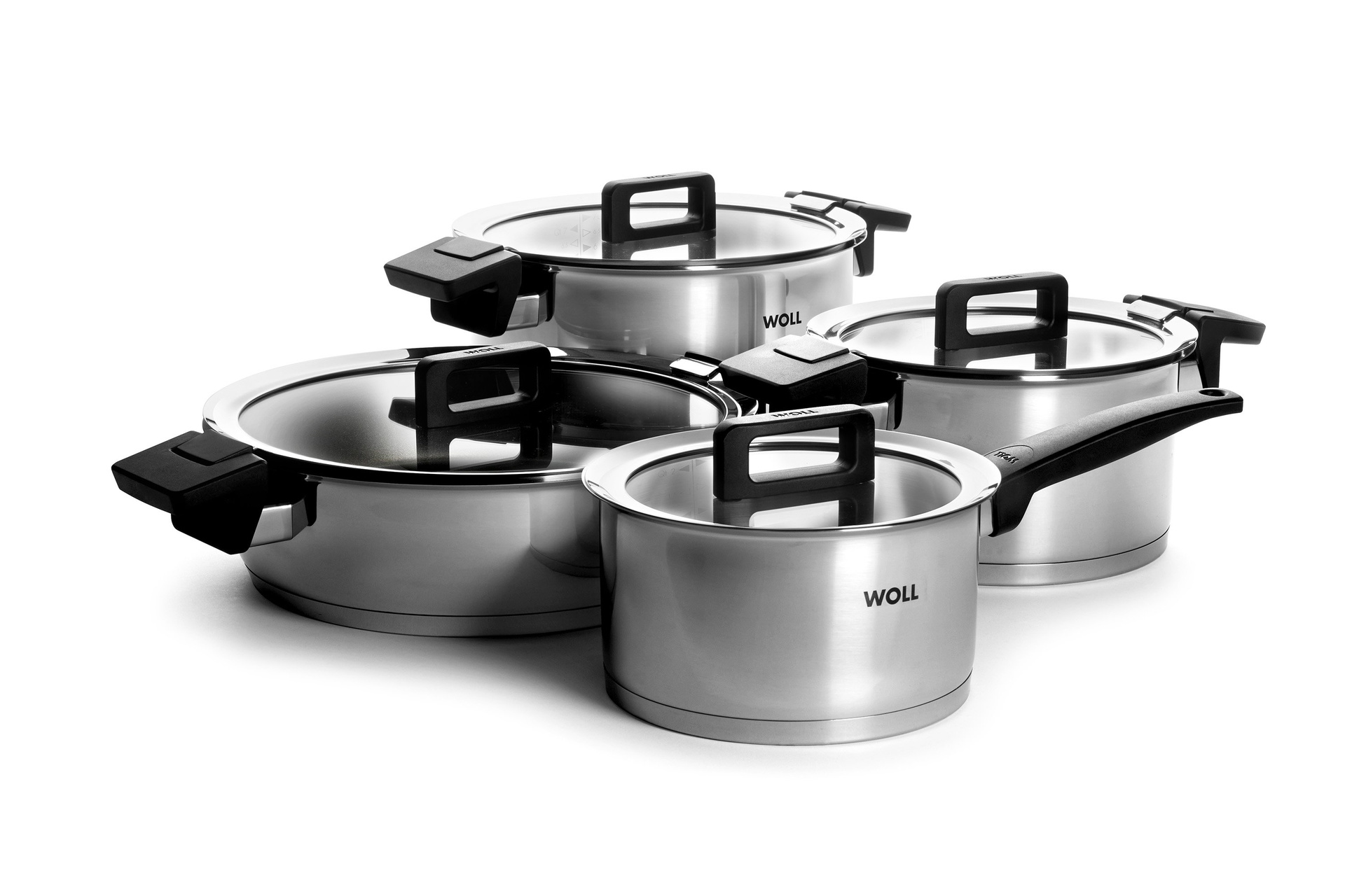 Concept Topf-Set, 8-tlg., Ø 28 + 24 + 20 + 18 cm