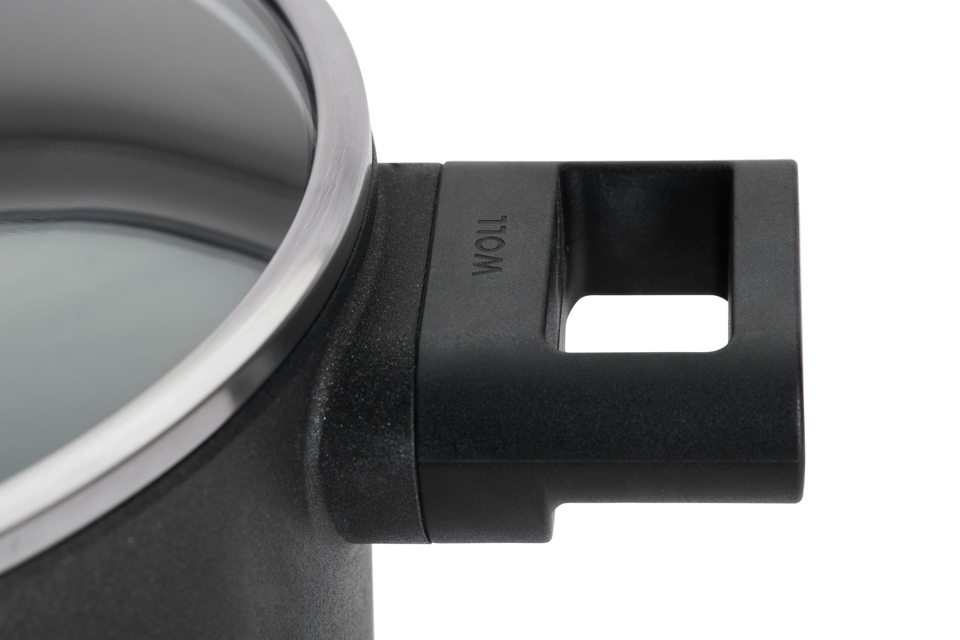 124LCI_Lid_Handle_Detail Eco Logic QXR Gusstopf Detailansicht | Alle Herdarten inkl. Induktion | 2 Seitengriffe | 24 cm