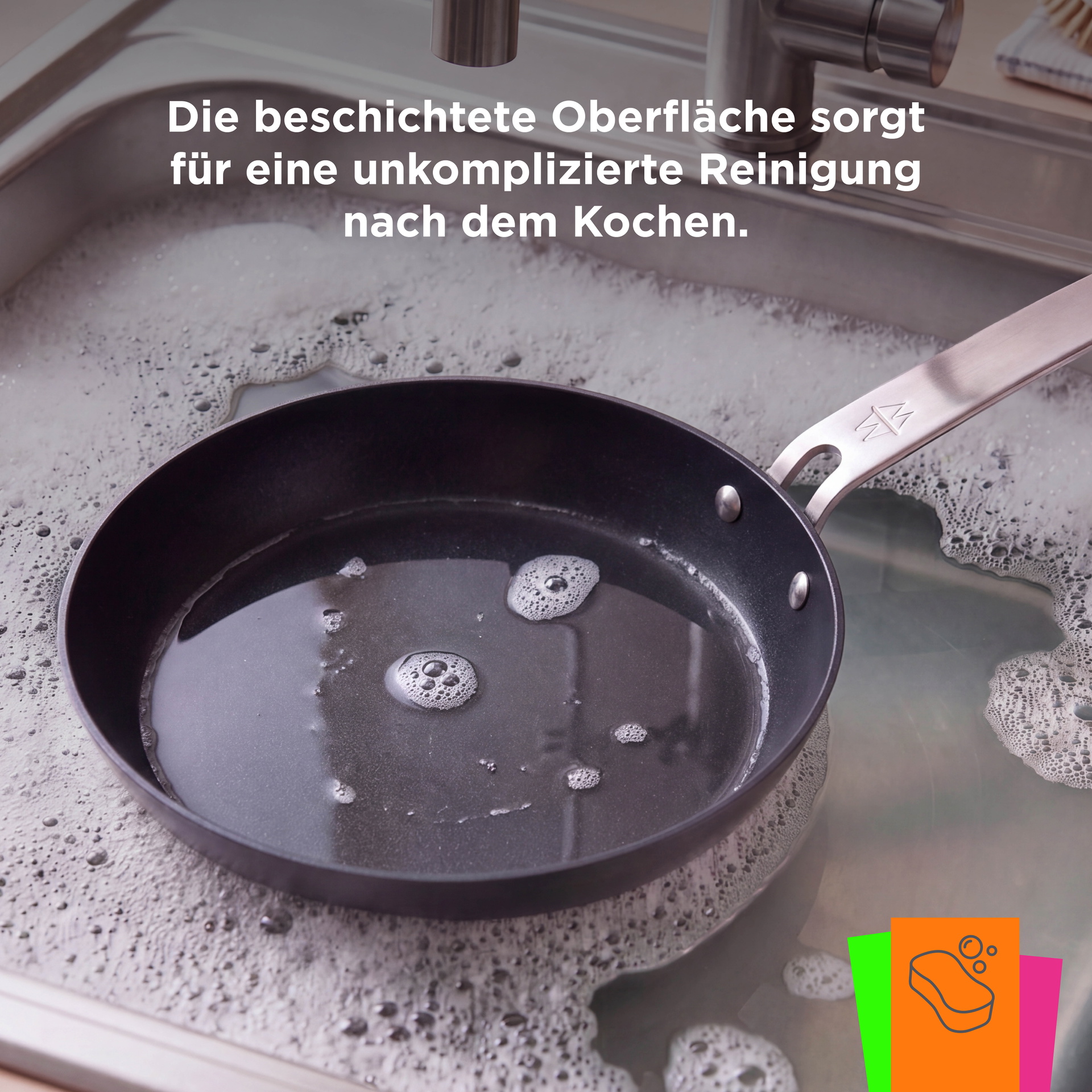 MÄLZERxWOLL Guss-Flachpfannne
