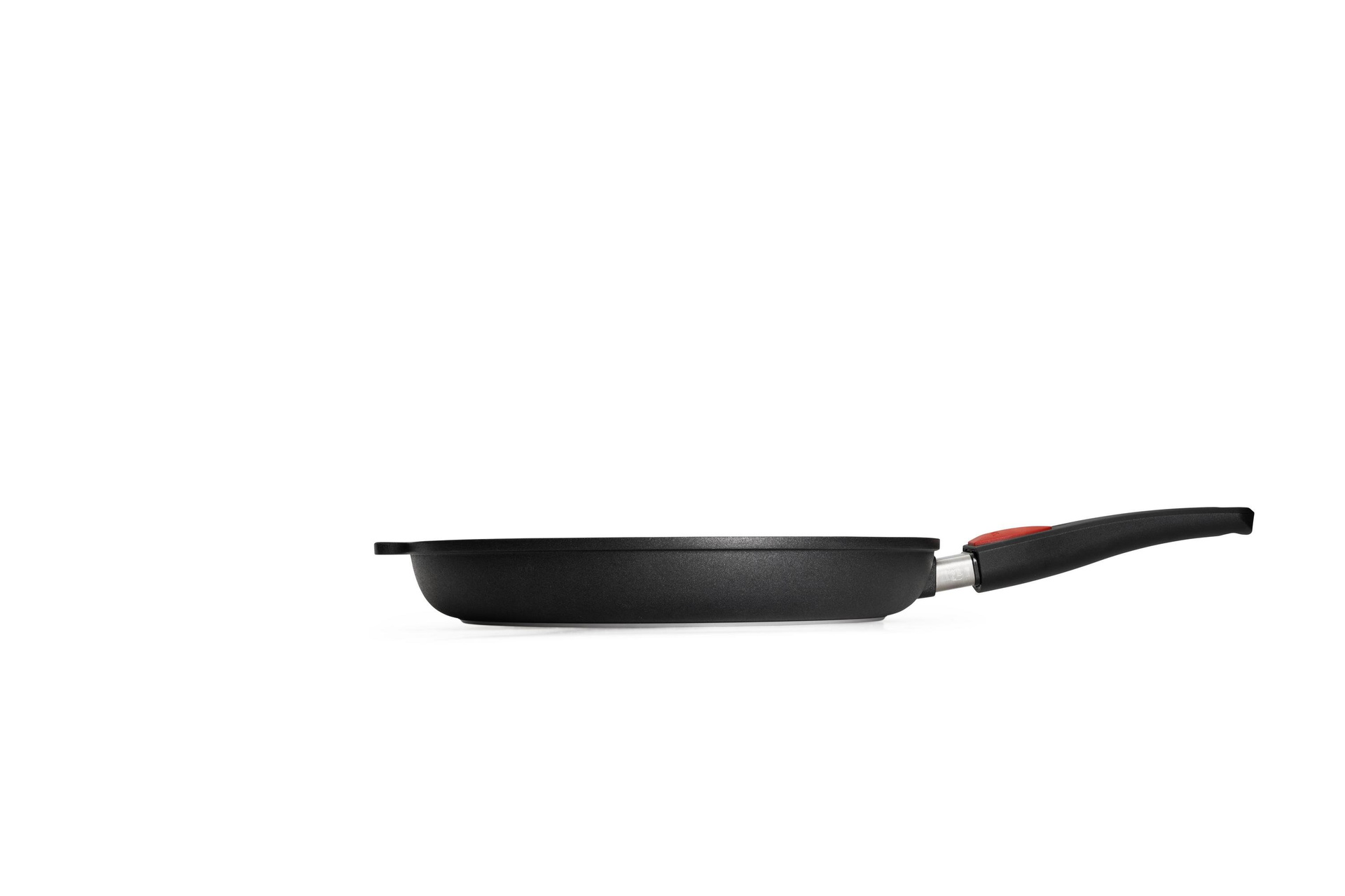 Titan Best Gusspfanne Seitenansicht | Phenolik - Abnehmbar | Ceran, Gas, Elektro, Halogen | 32cm