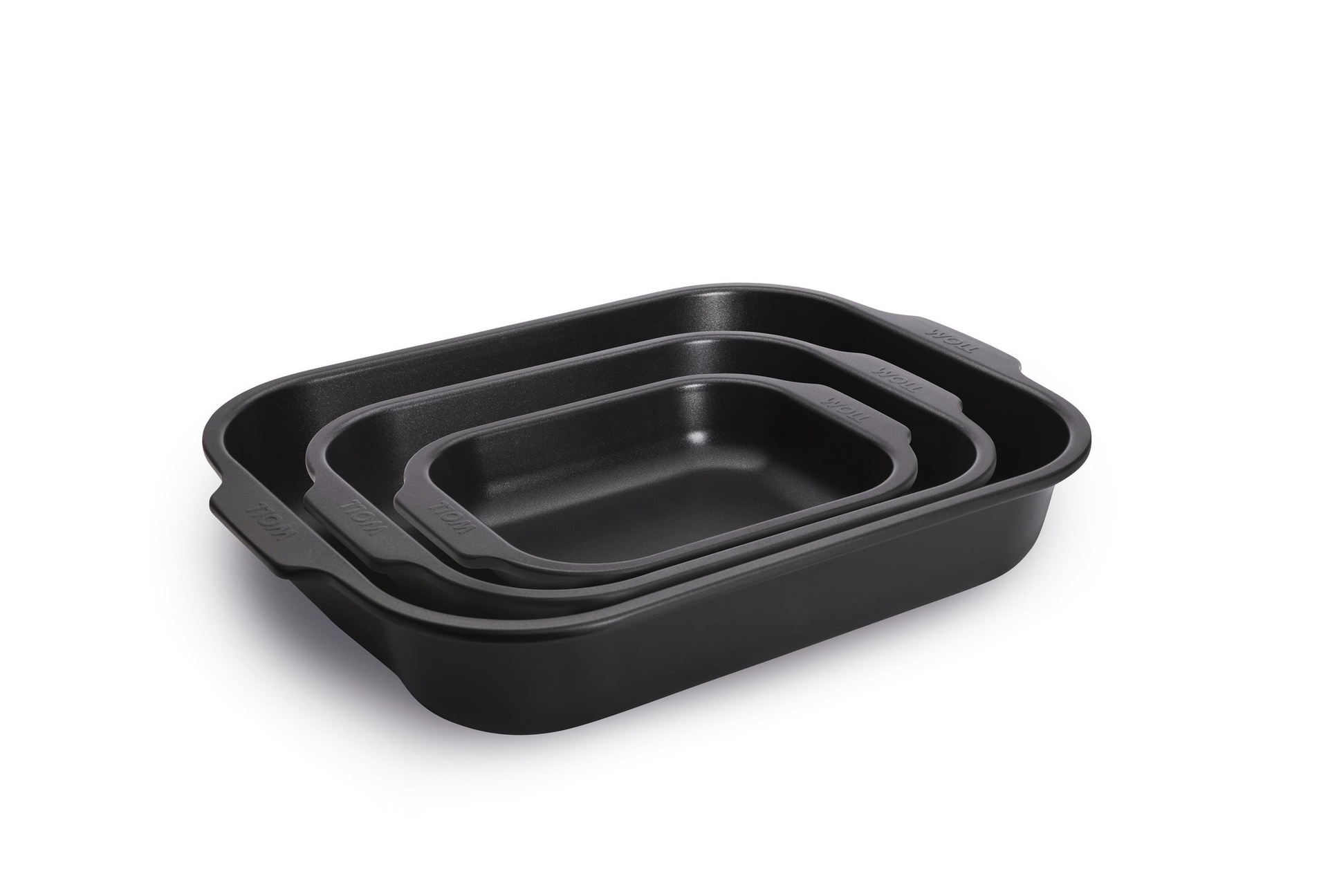 Roast it! Bratreinen-Set, 3-tlg., 38 x 30 + 30 x 24 + 23 x 18 cm
