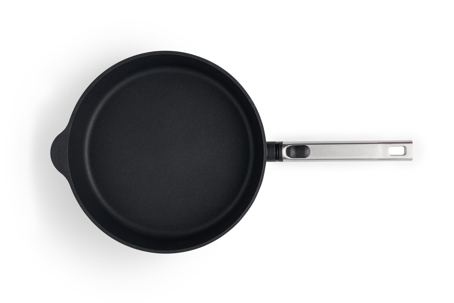 1728PLCIL_Overhead Logic XR Pfannen-Set, Ø 28 cm + 24 cm Draufsicht | Edelstahl - Abnehmbar | Alle Herdarten inkl. Induktion