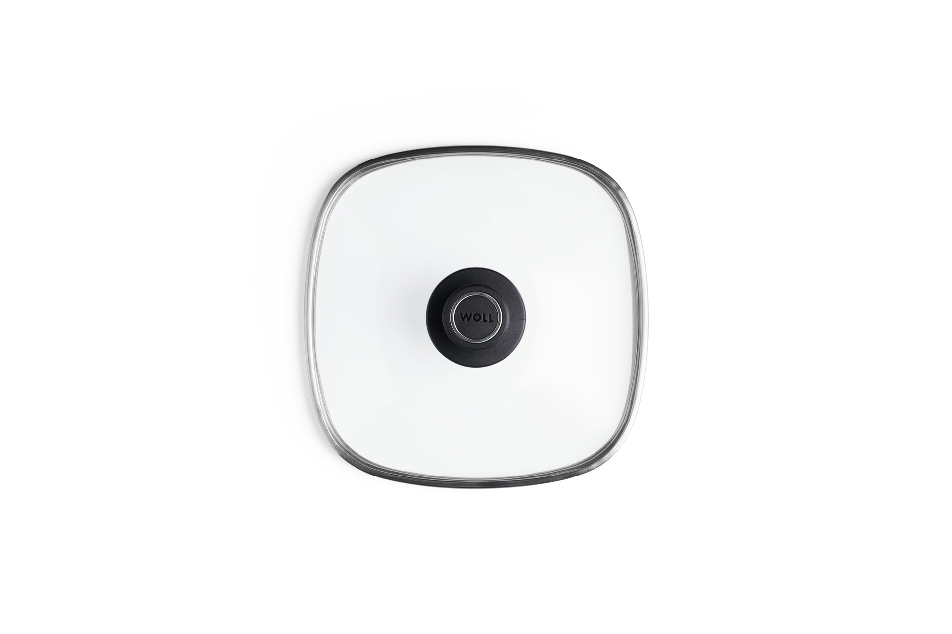 Titan Best Sicherheitsglasdeckel, viereckig Draufsicht | 24x24cm