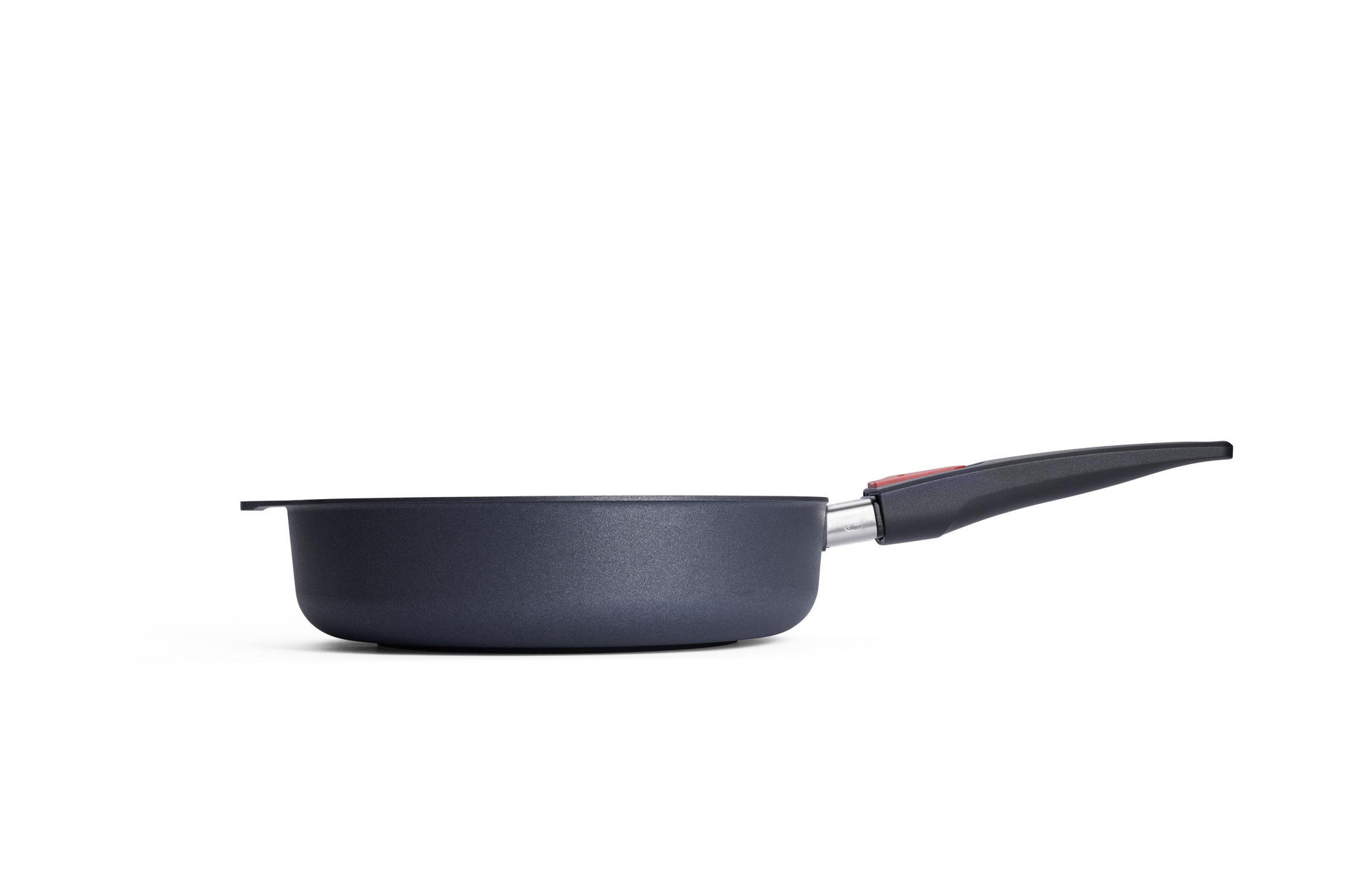 1726DPS_1726DPI_Profile Diamond Lite Guss-Hochrandpfanne Seitenansicht | Stiel - Abnehmbar | Alle Herdarten inkl. Induktion | 26cm