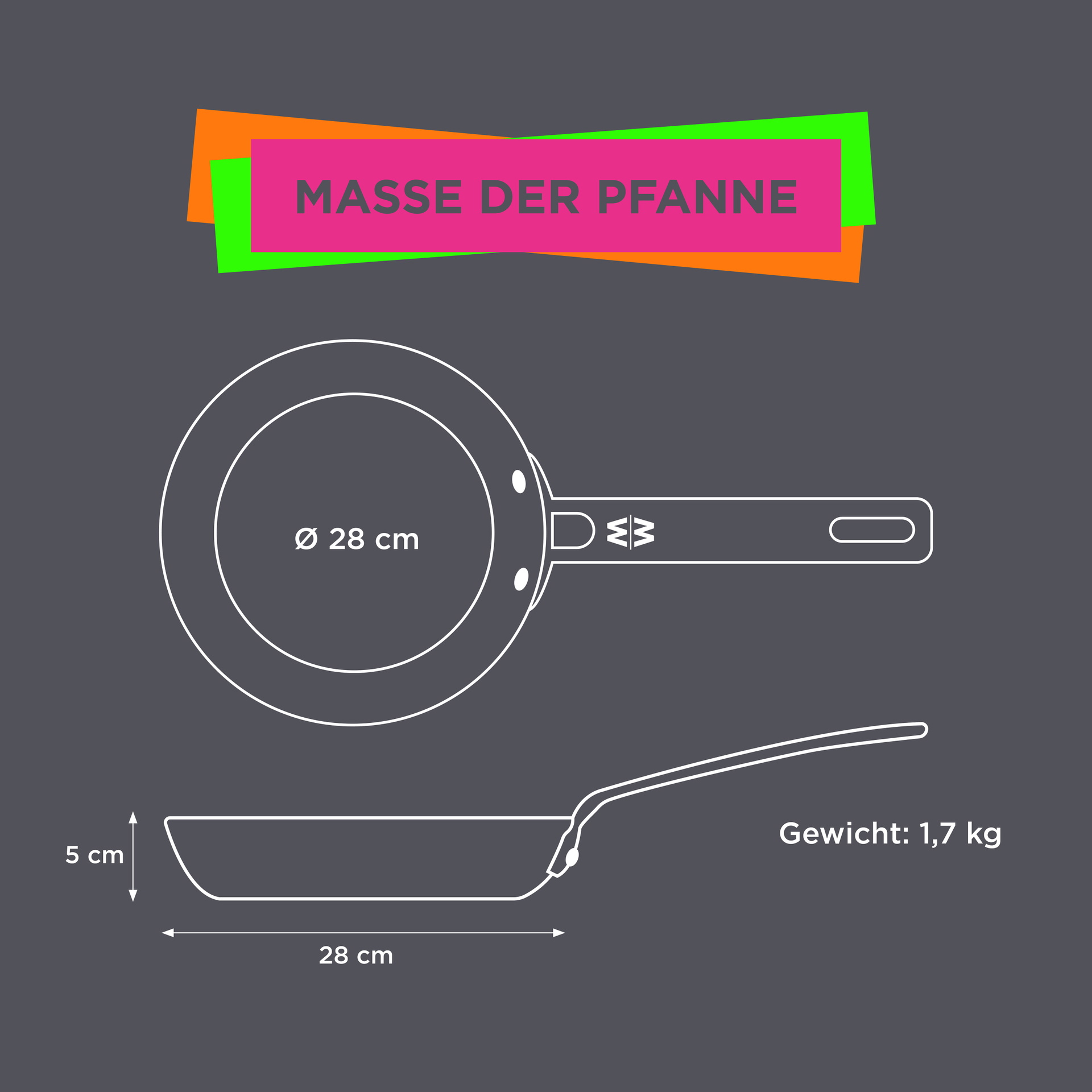 MÄLZERxWOLL Carbonstahl-Pfannne